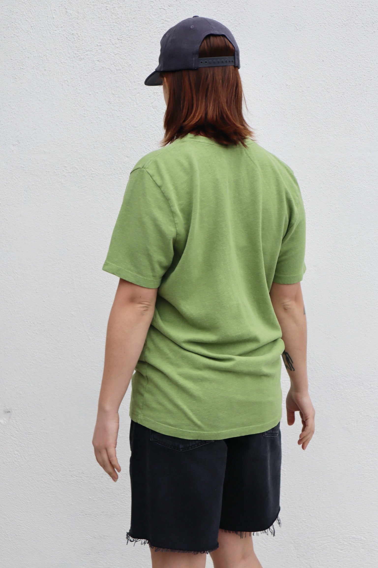 Baja Pocket Tee / Dark Matcha