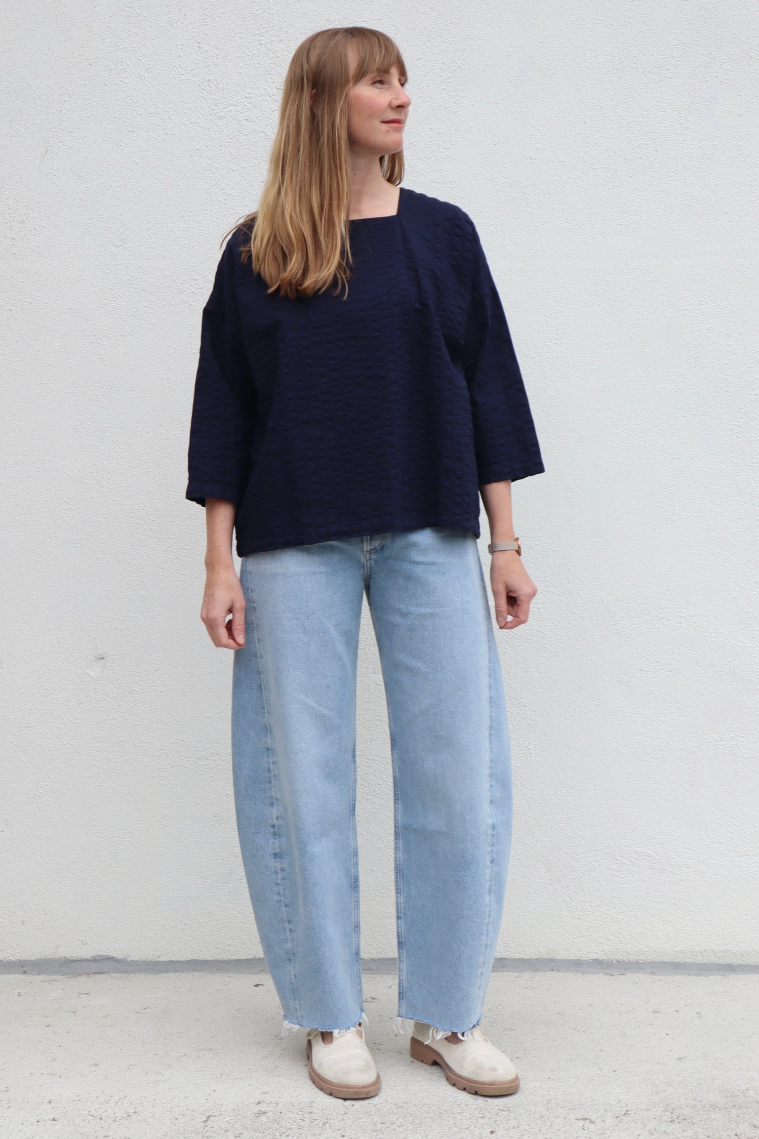 Agolde Luna Pieced Jean / Void