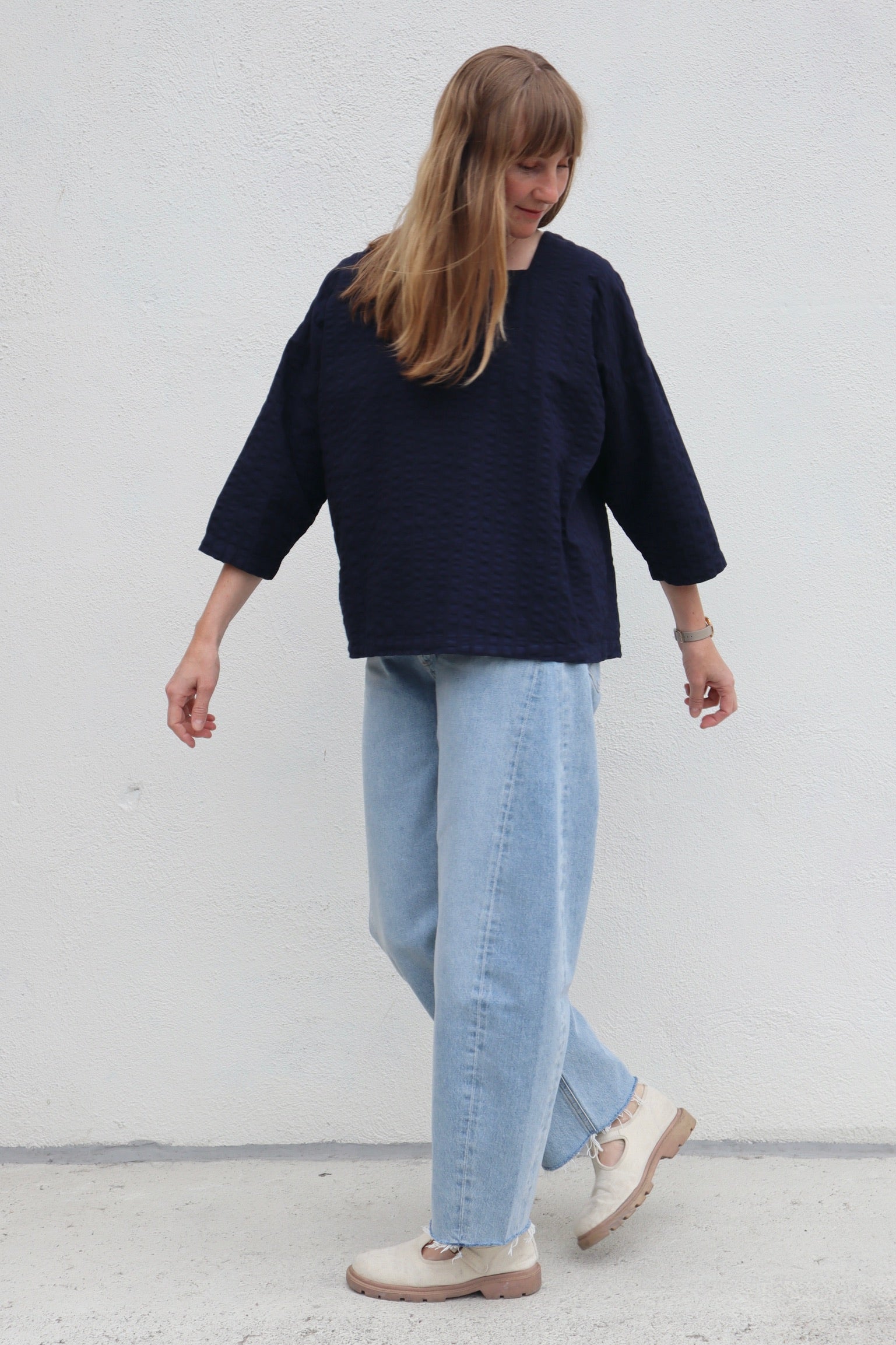 Agolde Luna Pieced Jean / Void
