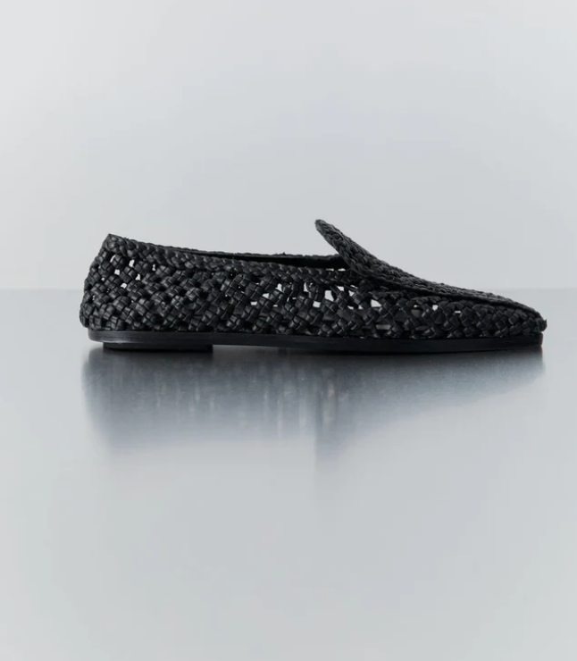 St. Agni Macrame Loafer / Black