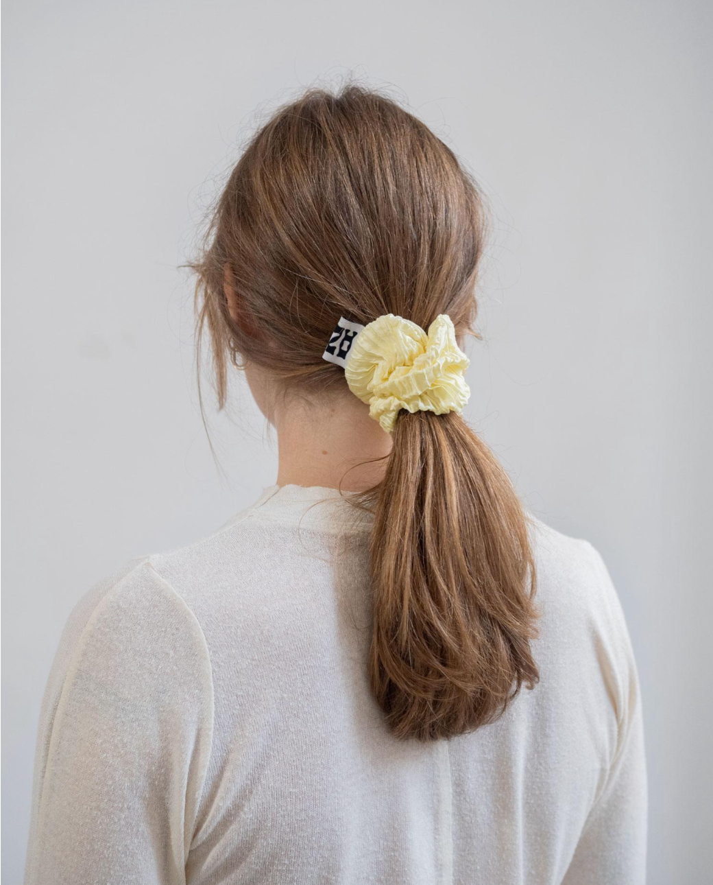 Azur Scrunchie Silk / Reseda