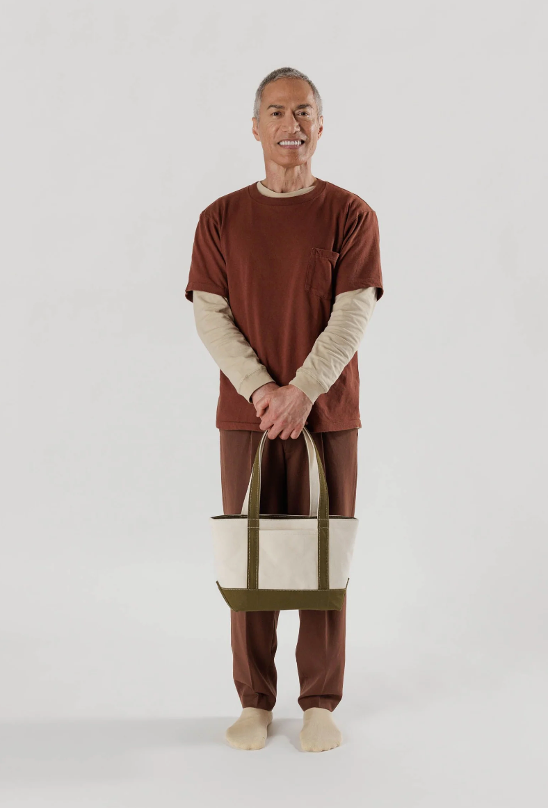 Baggu Small Heavyweight Canvas Tote / Tamarind