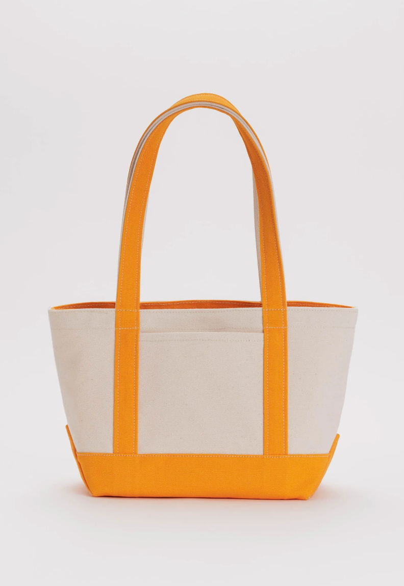 Small Heavyweight Canvas Tote Tangerine ad hoc penticton