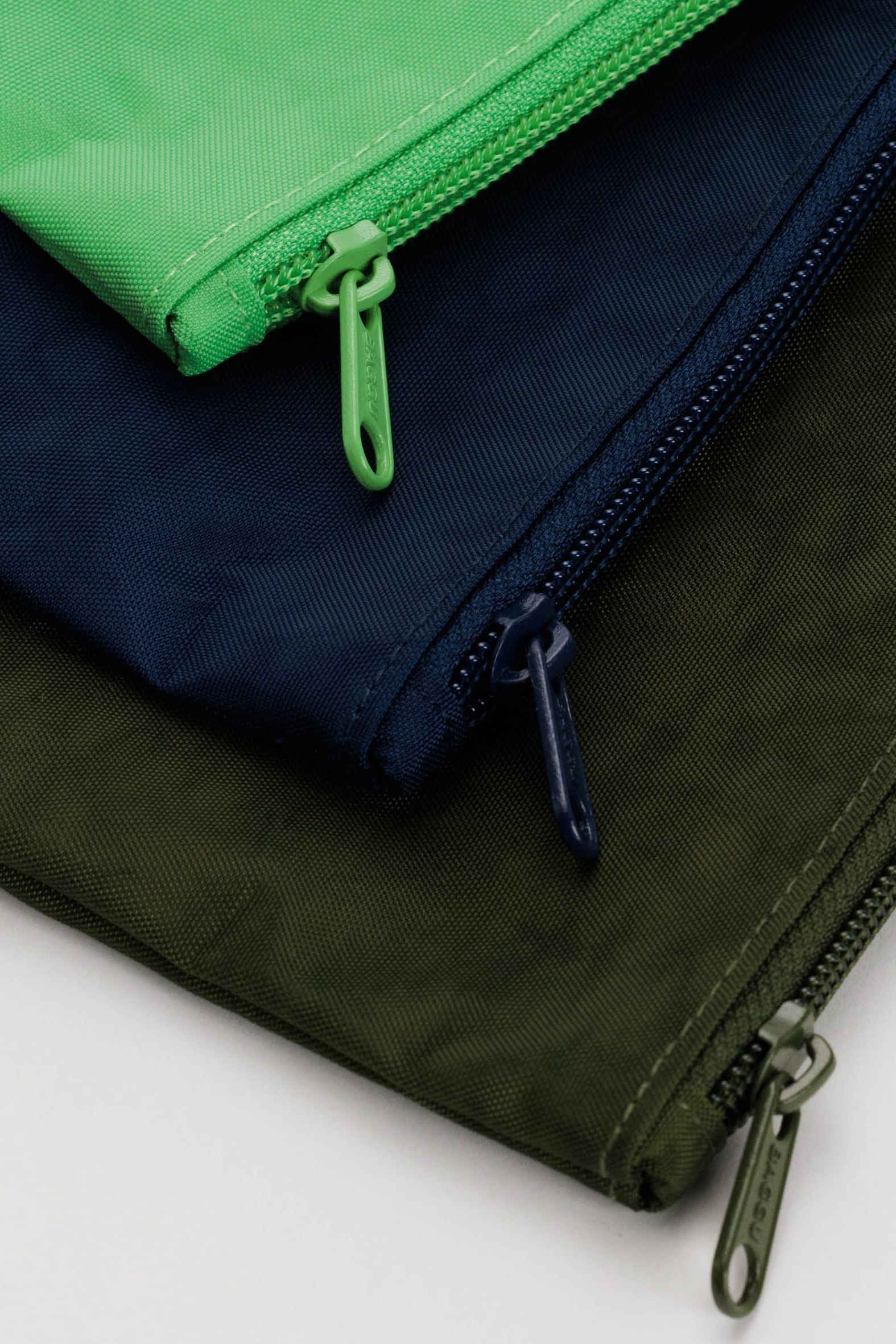BAGGU Flat Pouch Set / Marine