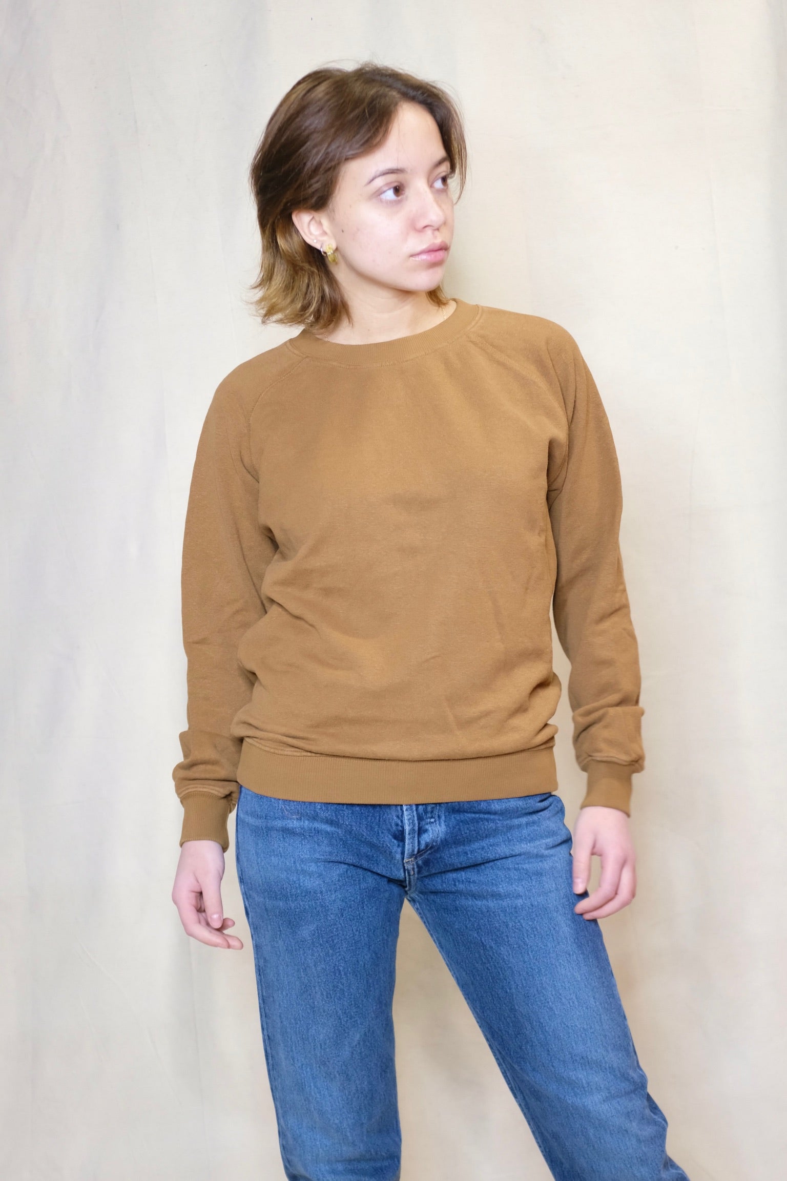 Jungmaven Bonfire Long Sleeve Raglan / Copper