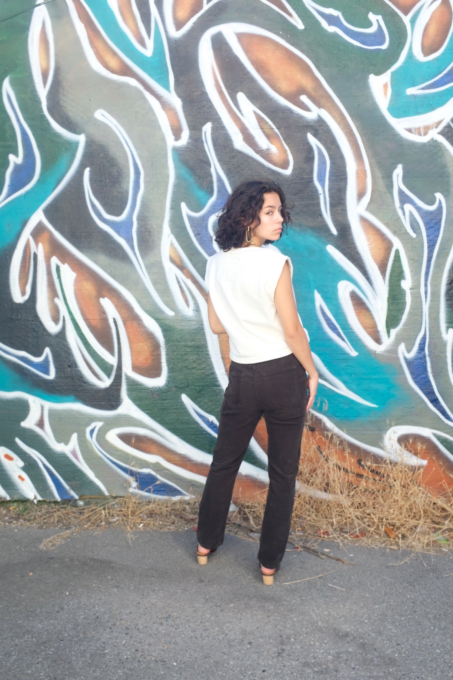 CoH Jolene High Rise Straight / Kelp