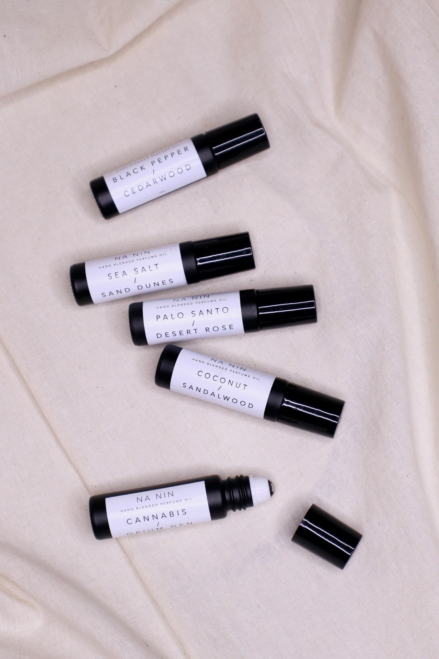Perfume Oil Roller 10ml / Palo Santo/Desert Rose