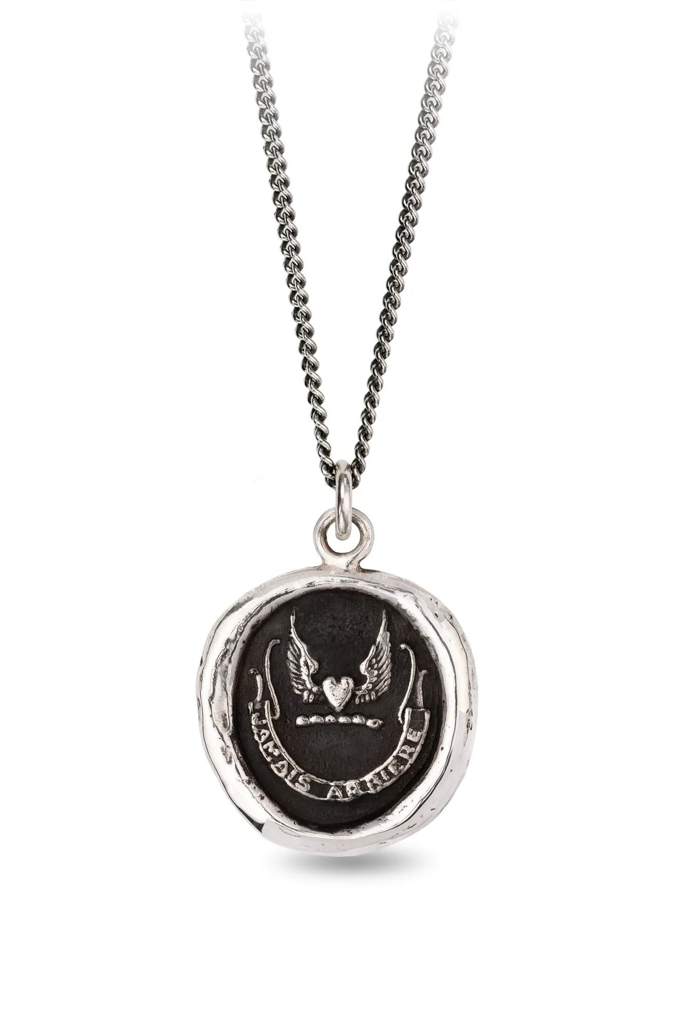 Pyrrha Never Look Back Talisman / Sterling Silver