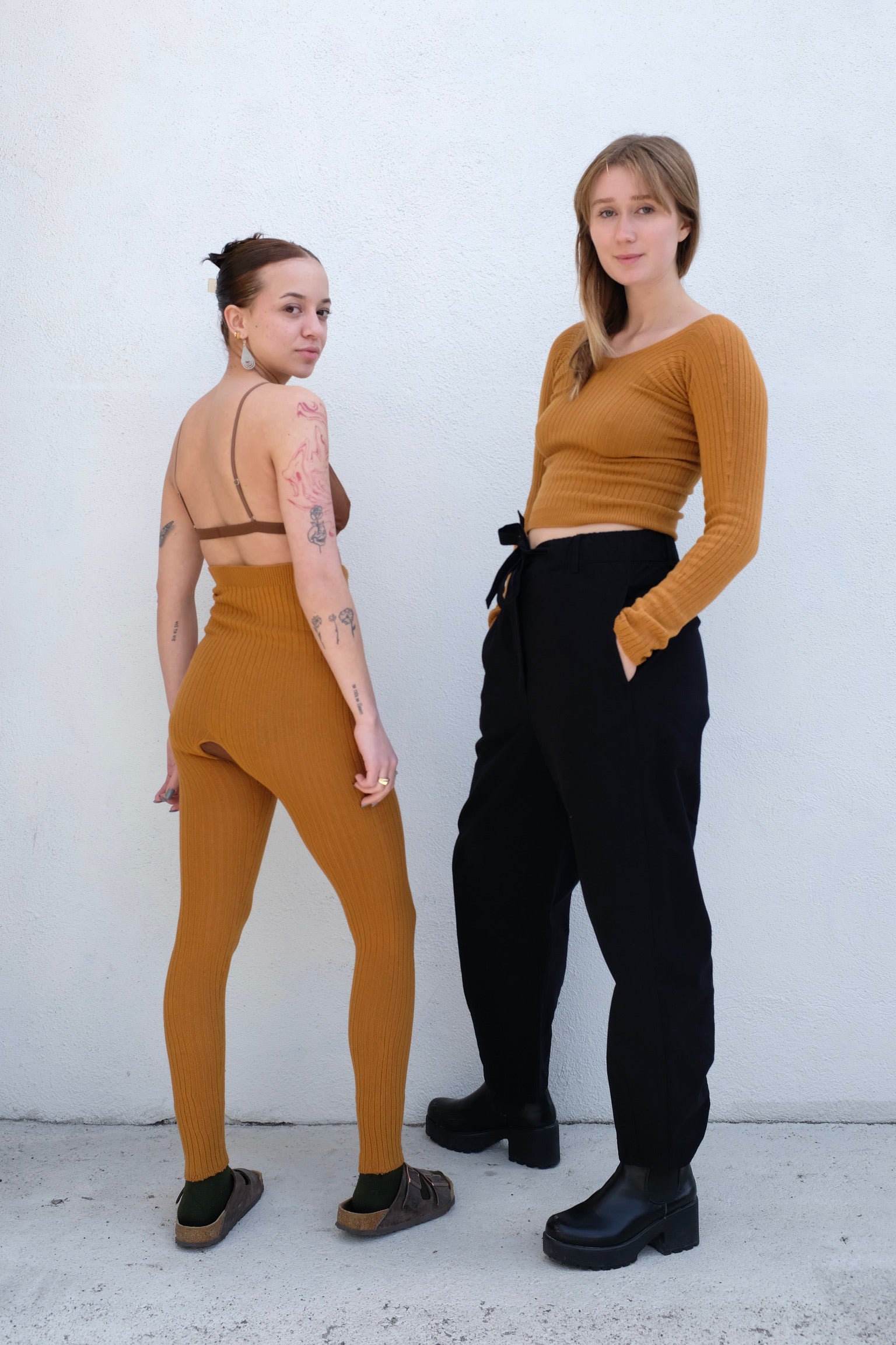 SS23 Tights Long Sleeve / Burnt Yellow