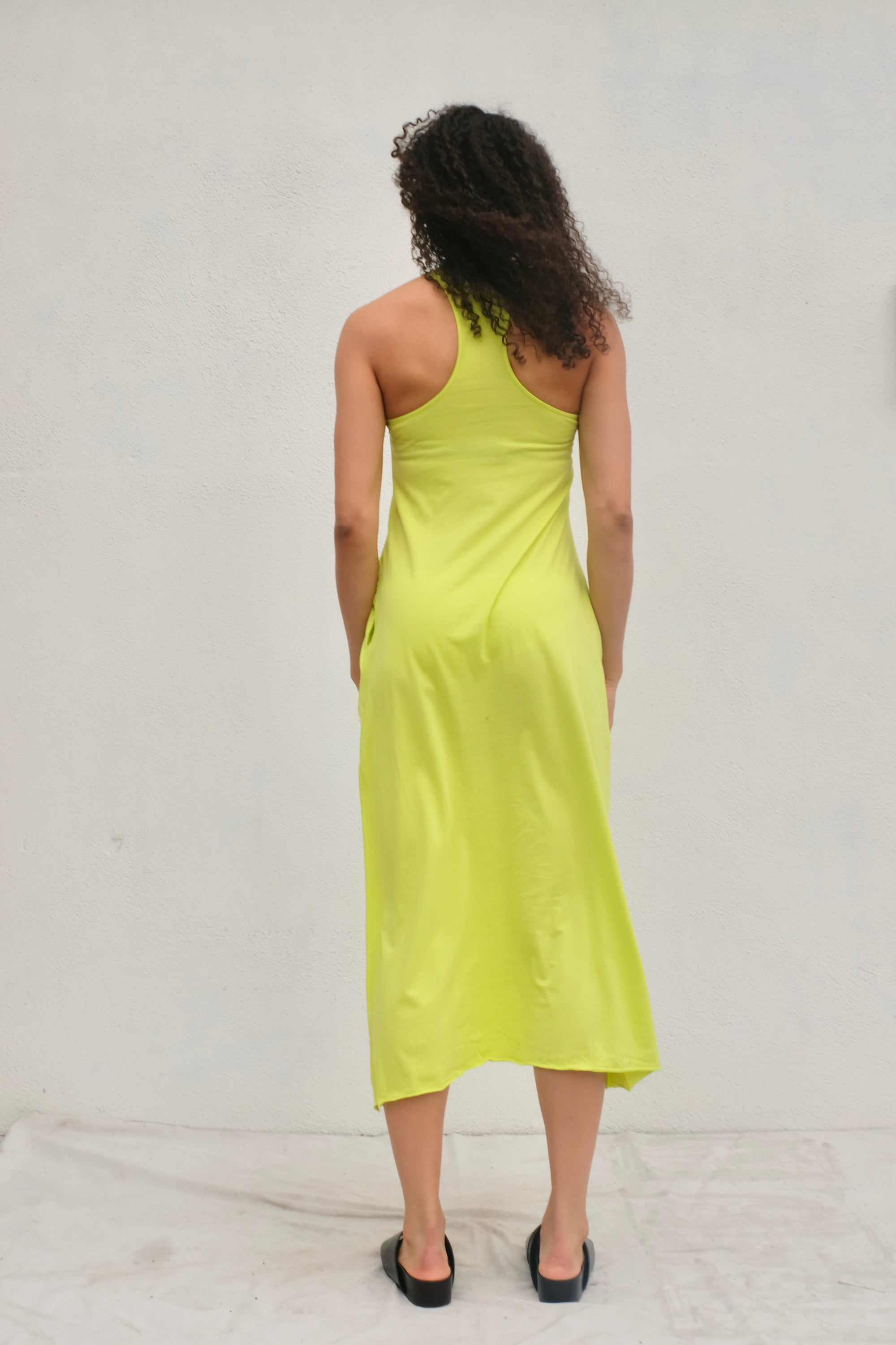 Stateside Cloud Jersey Bodycon Dress / Pear
