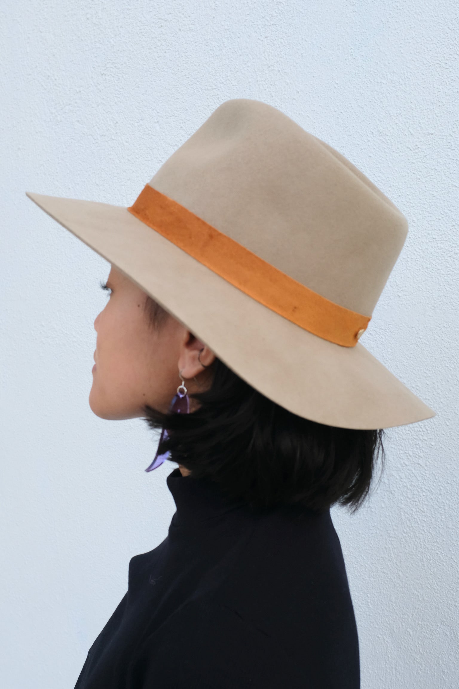 Janessa Leone Ross Hat, Clay
