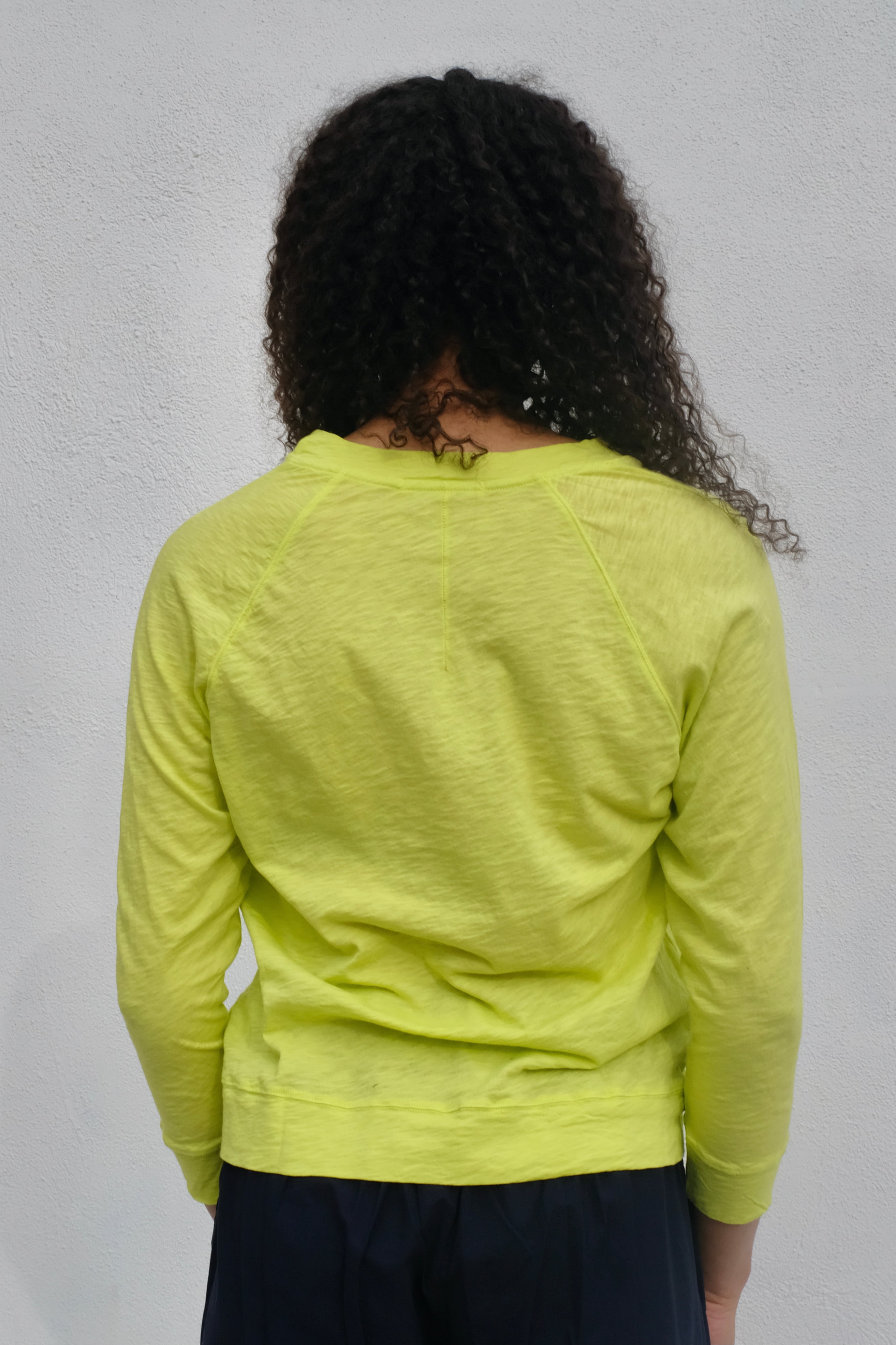 Stateside Supima Slub Sweatshirt Tee / Pear
