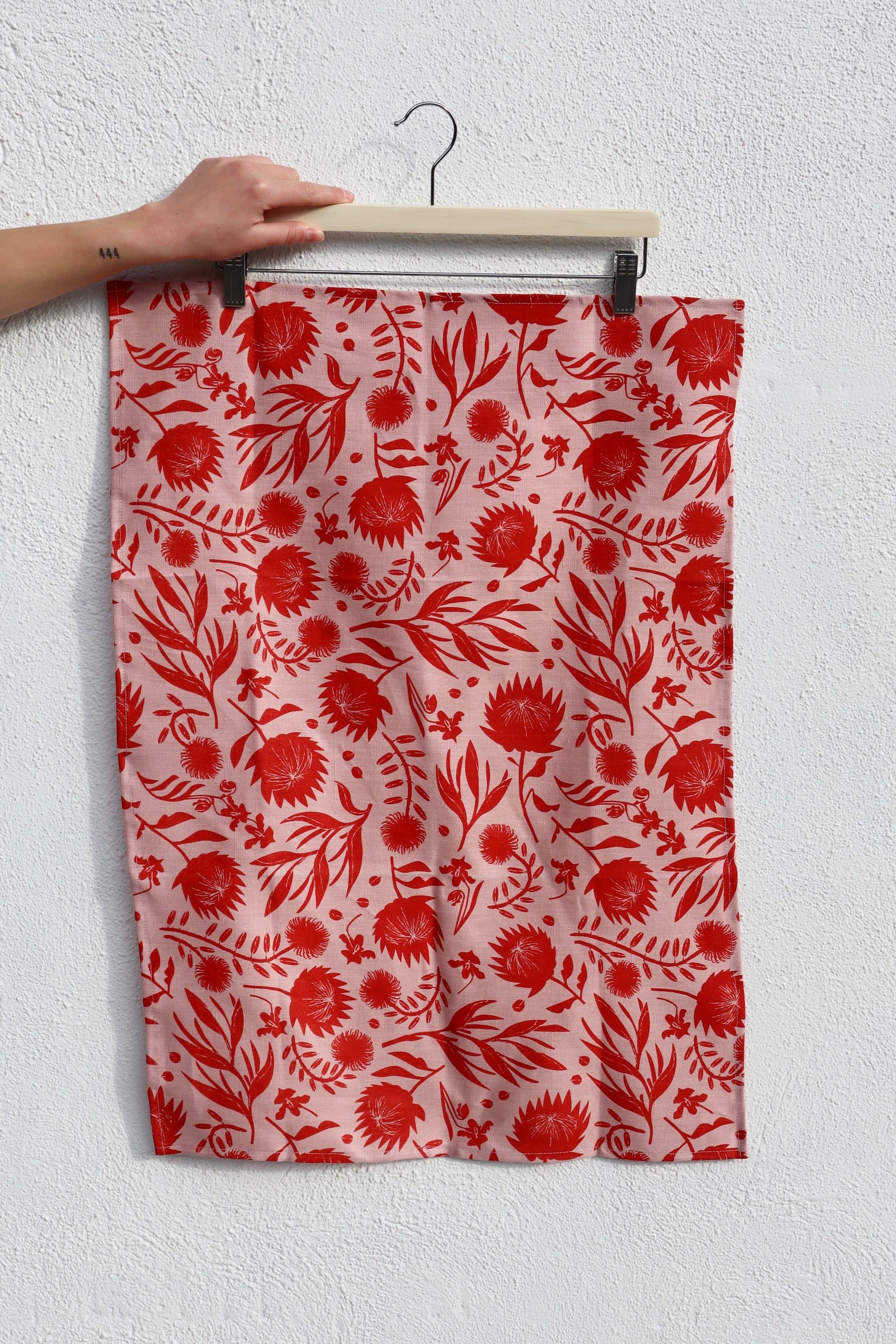 Banquet Linen Tea Towel / Tropical Flowers