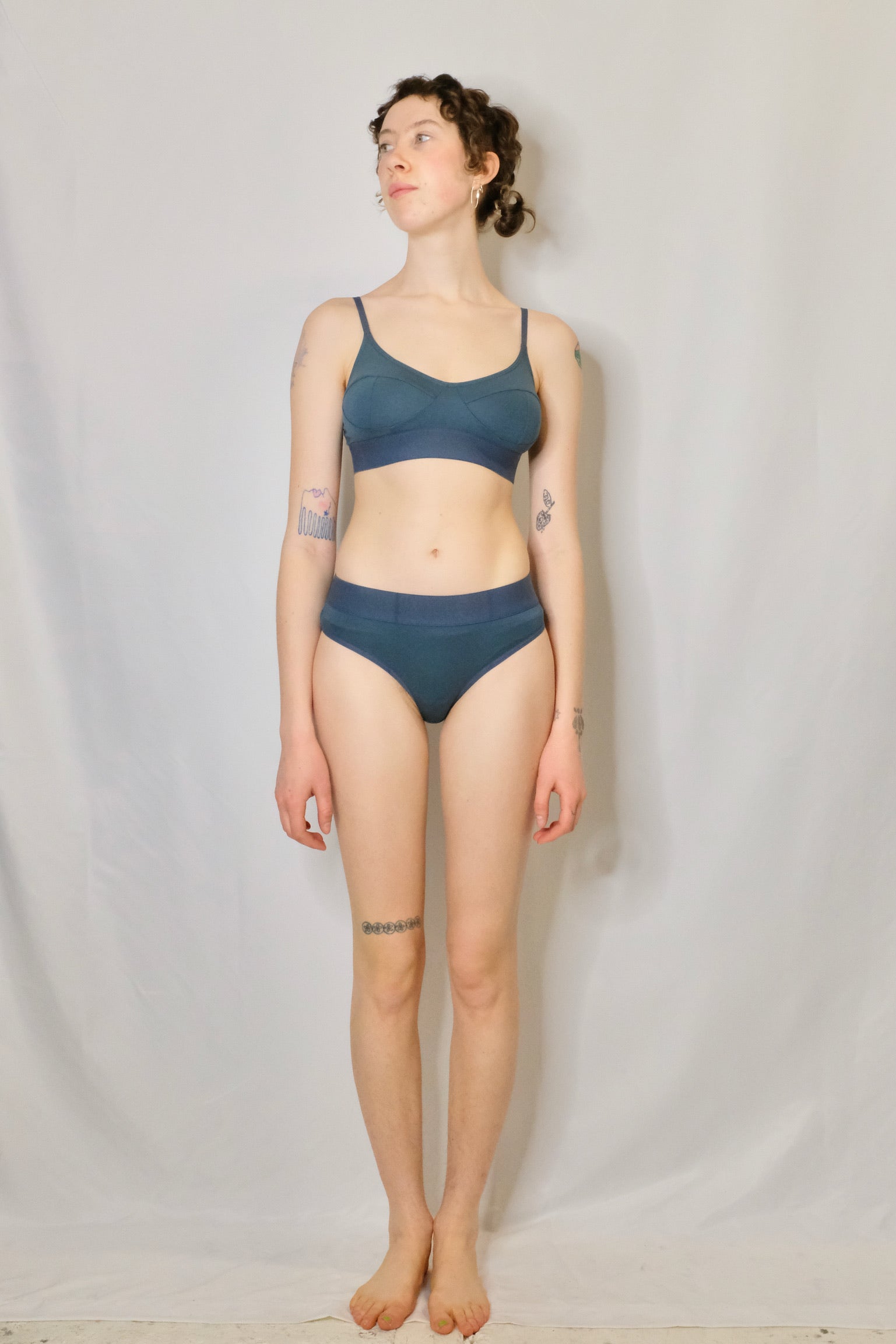 Baserange Elastic Bell Pant / Billow Blue