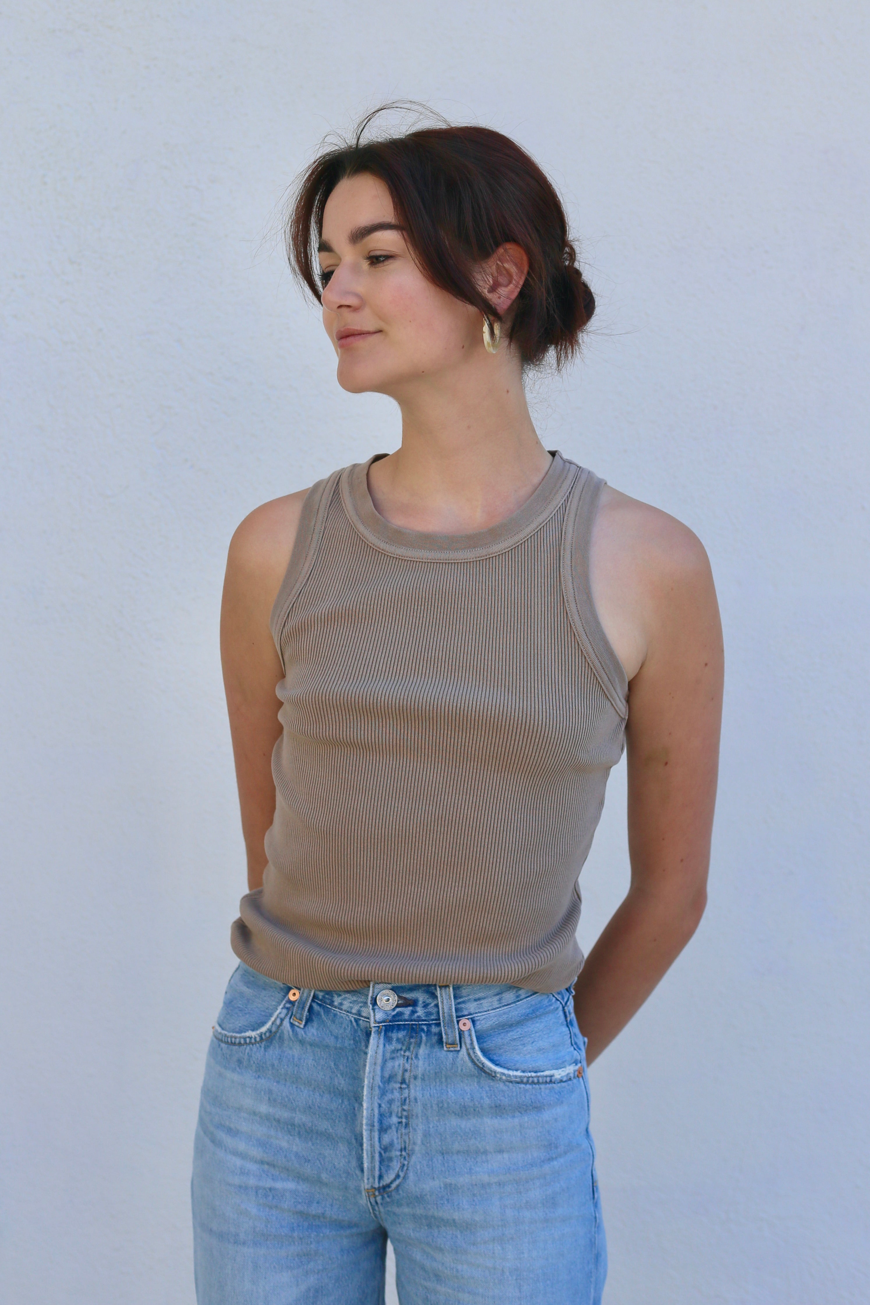 Citizens of Humanity Isabel Rib Tank / Sandatlas