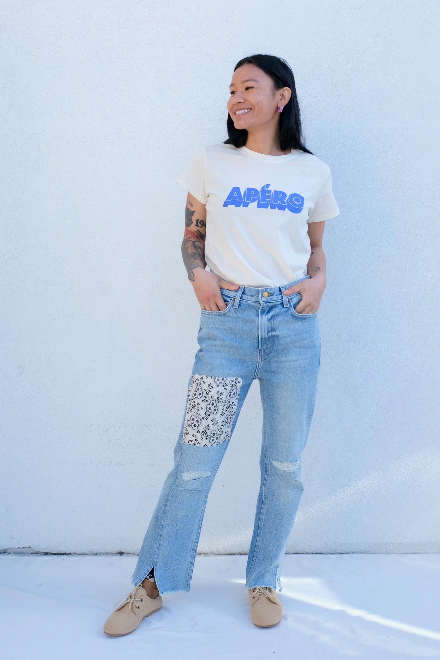 B-Sides Stowe Jean / Floral Patch