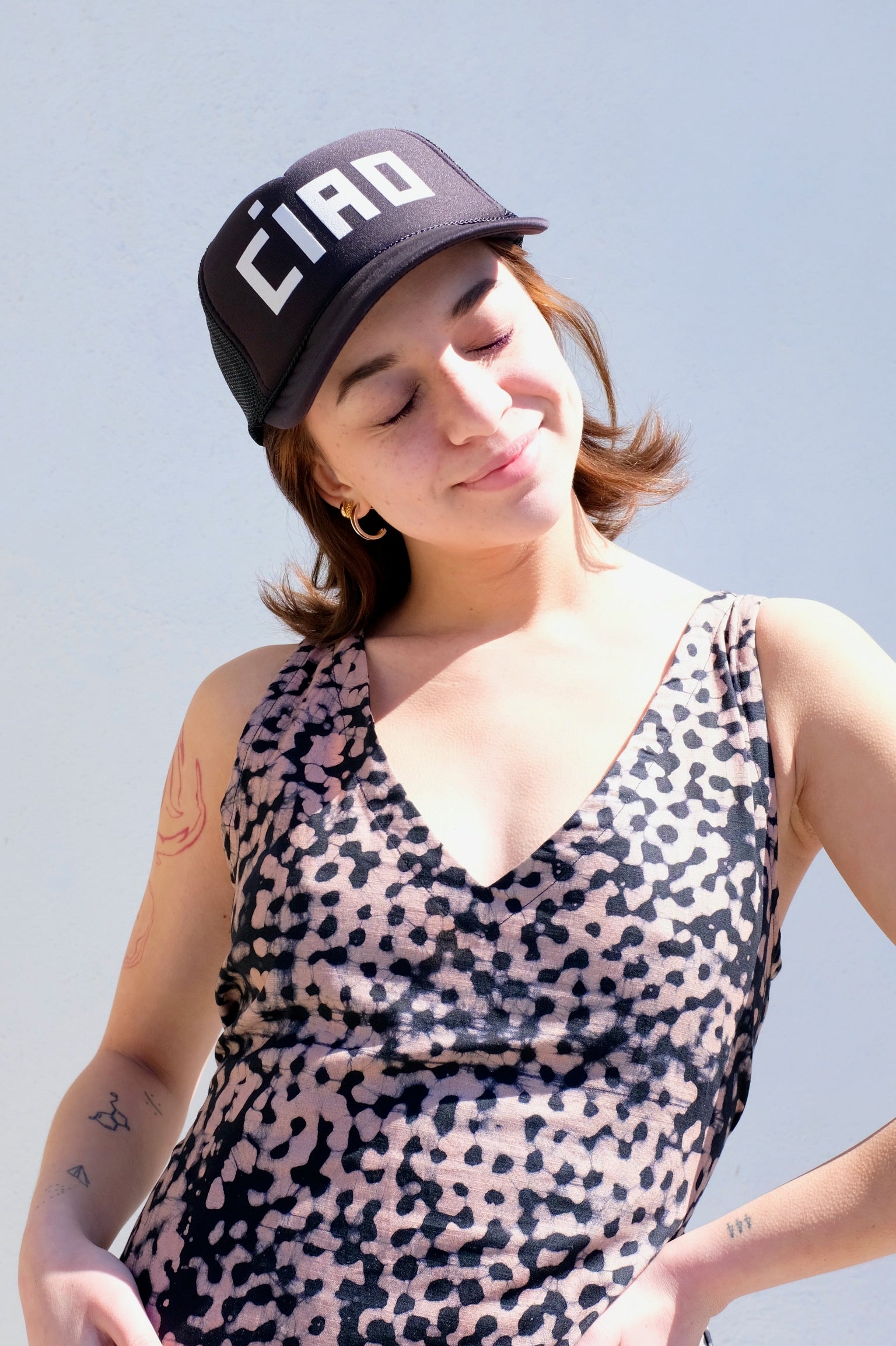 Clare V. Trucker Hat / Ciao