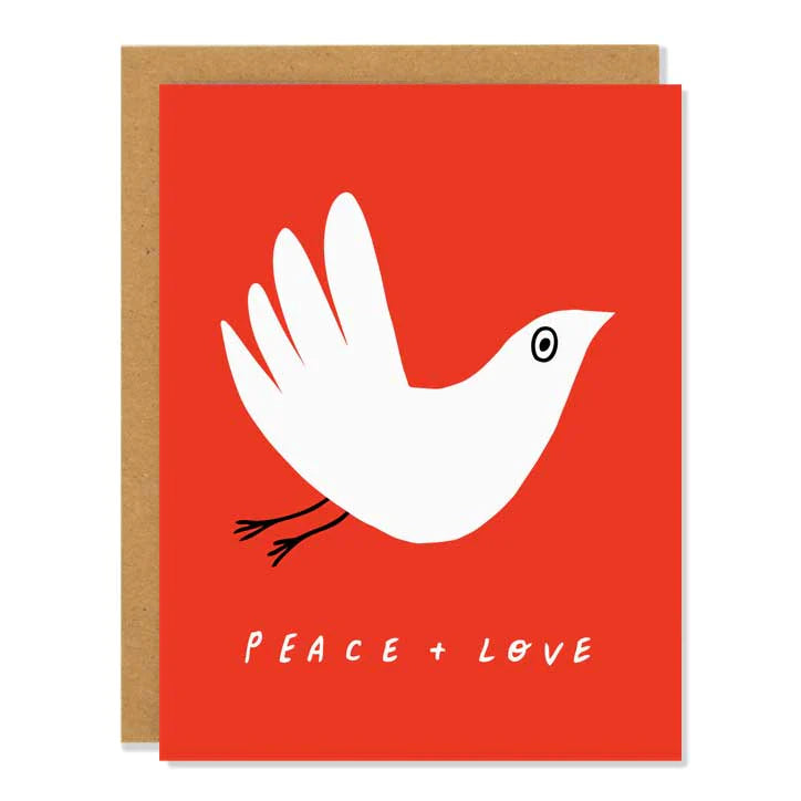 Badger & Burke Card Peace and Love