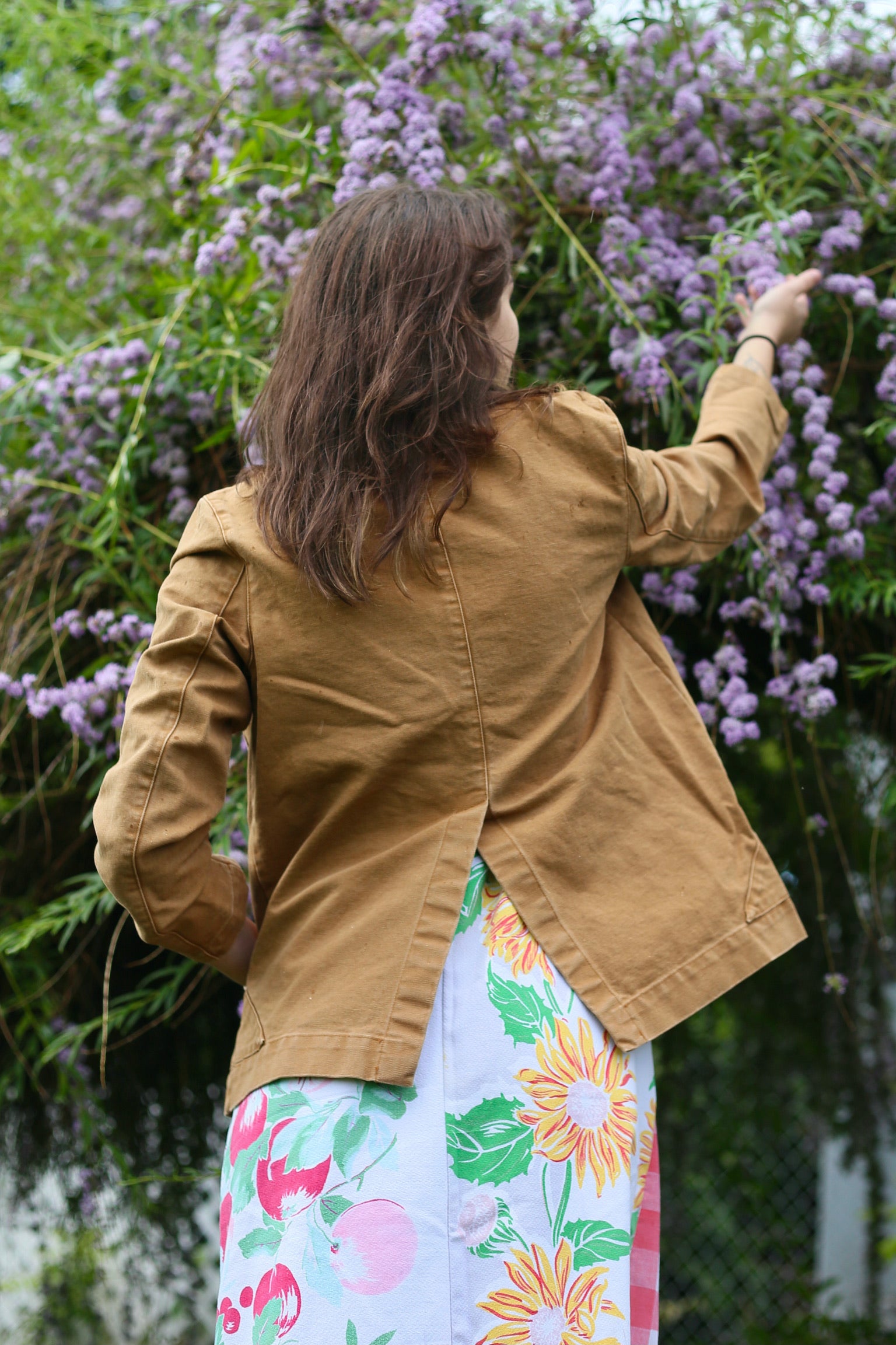 Triangle Pocket Jacket / Wheat
