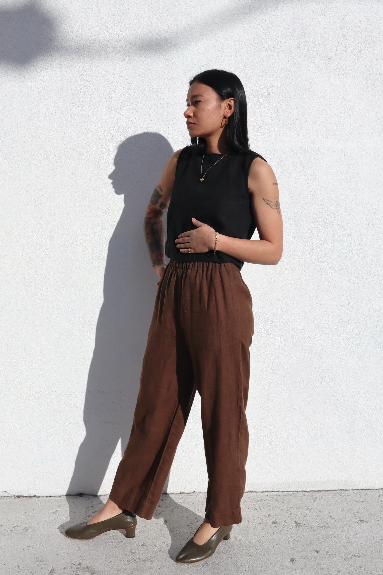 Shelter Lou Tank Top / Black
