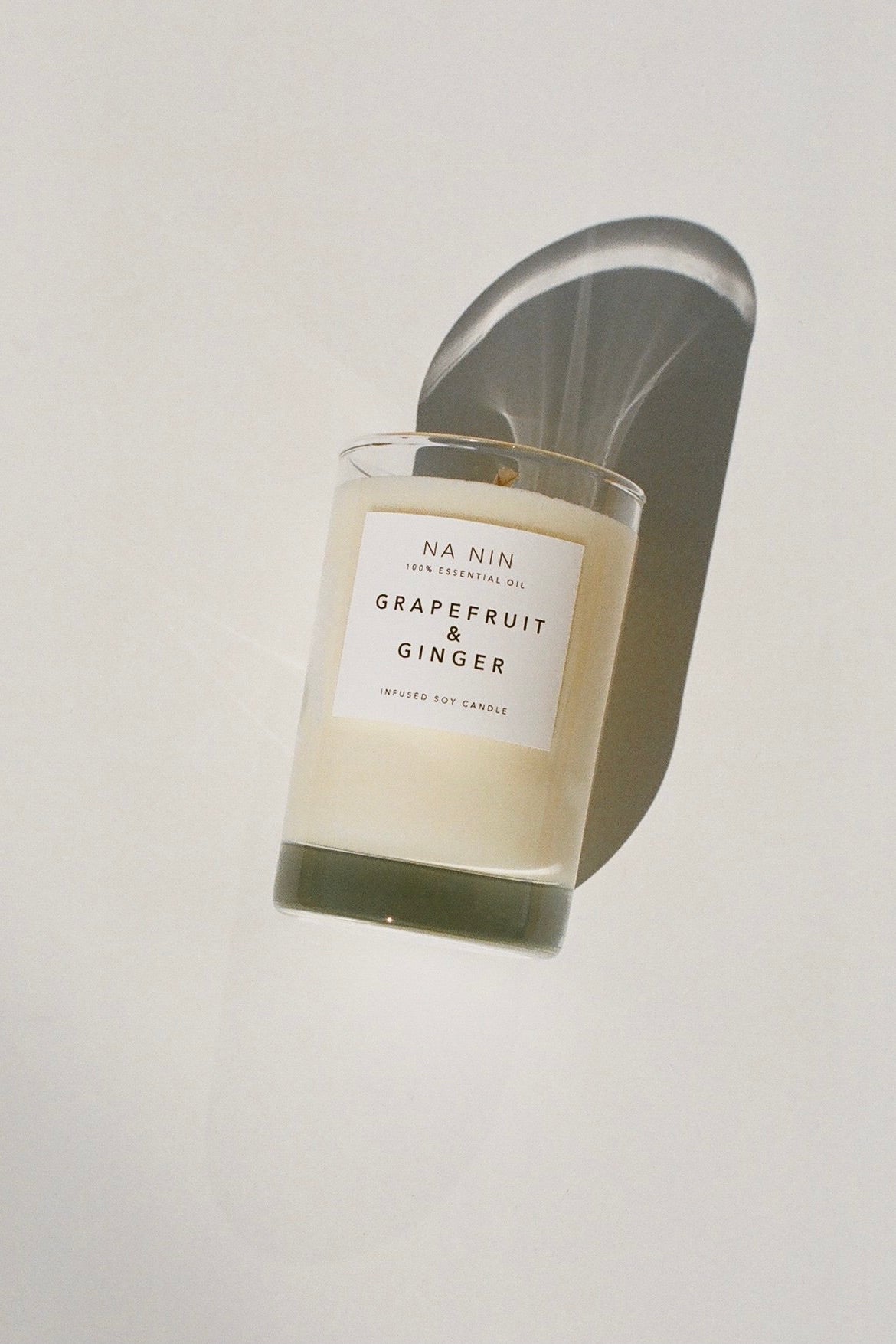 Na Nin Grapefruit & Ginger Soy Wax Candle