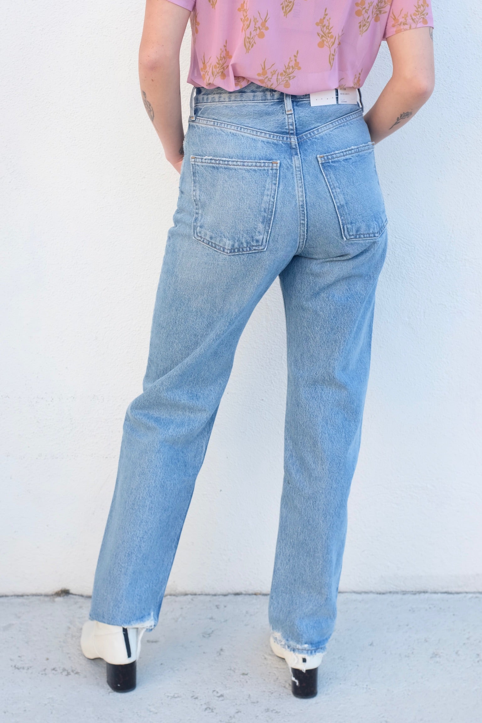 Agolde 90's Mid Rise Loose Fit Jean / Scheme