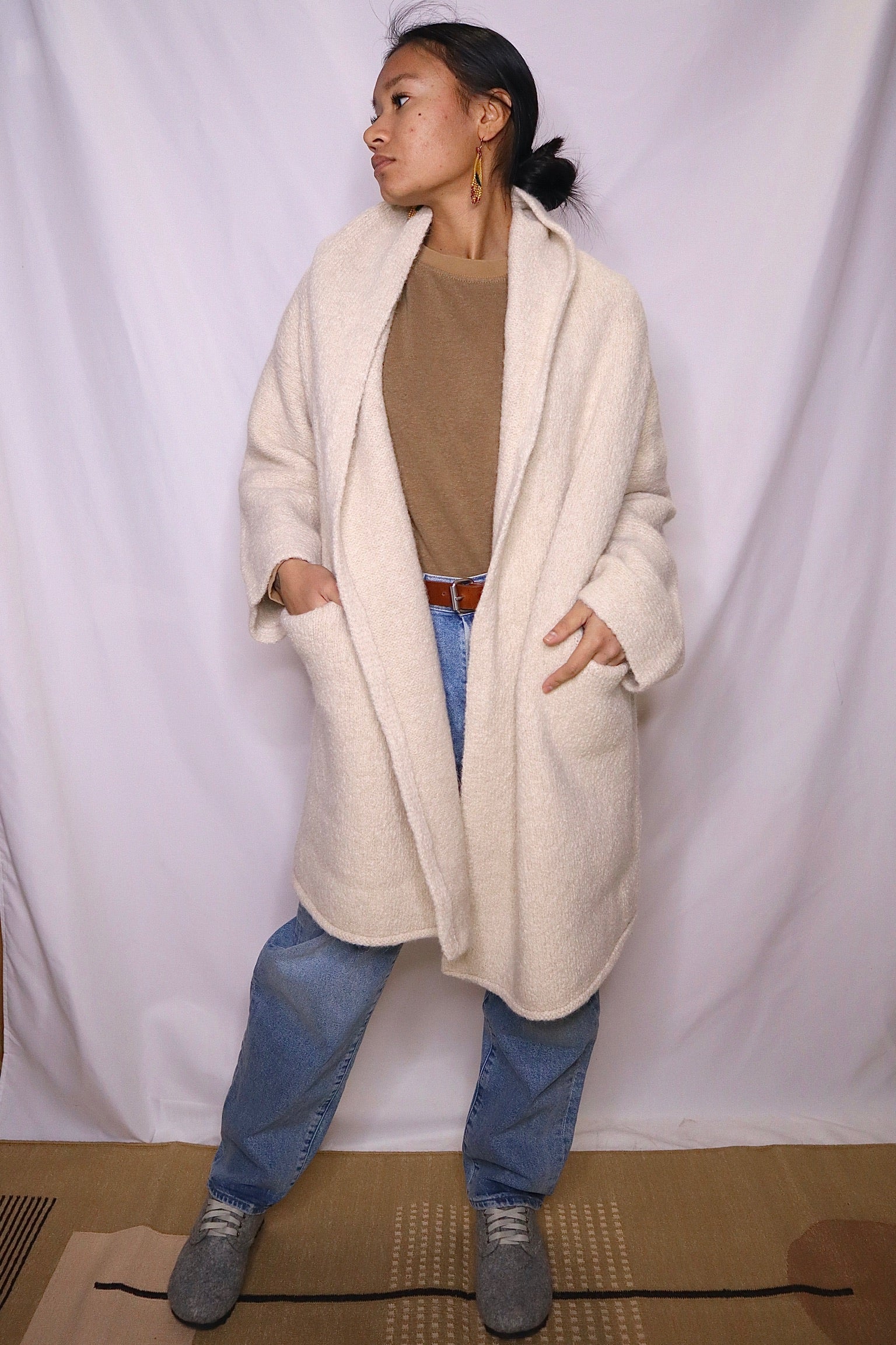 Lauren Manoogian Capote Coat / Alabaster