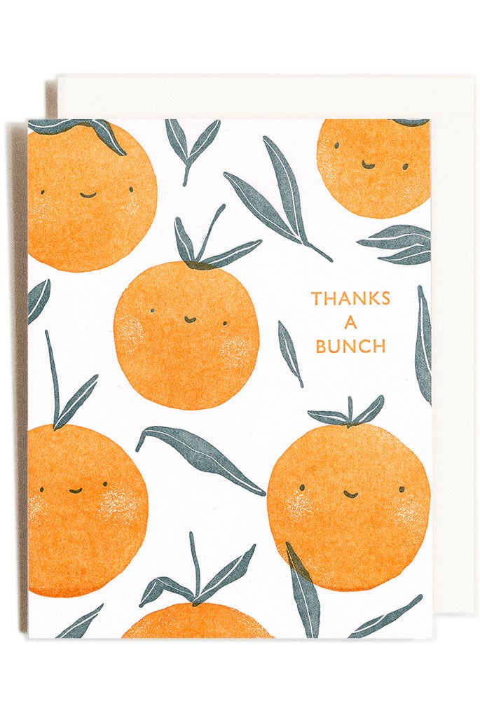 Homework Card / Thank You Oranges