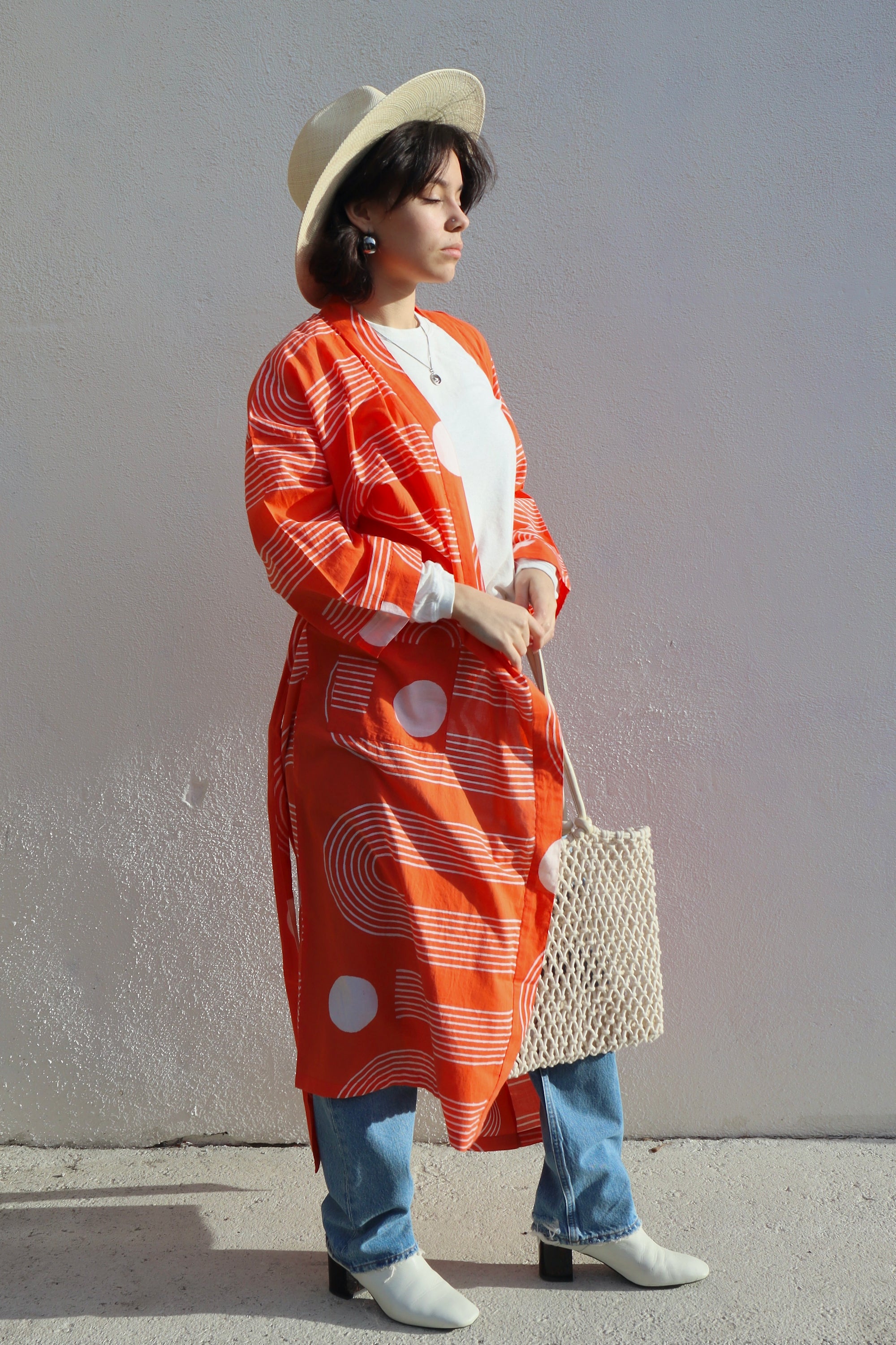 Sidewinder Robe / Poppy