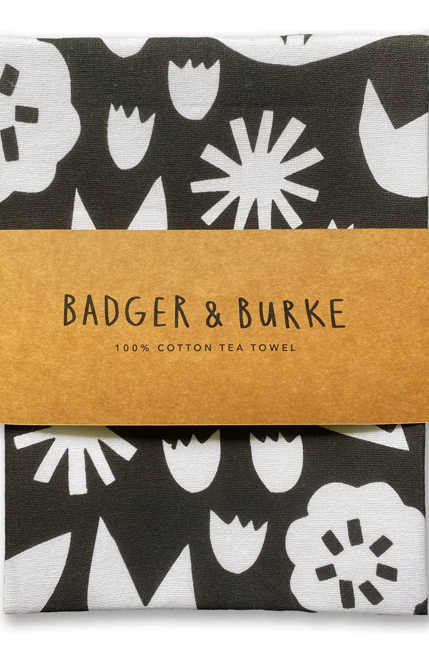 Badger &amp; Burke Tea Towel / June Floral