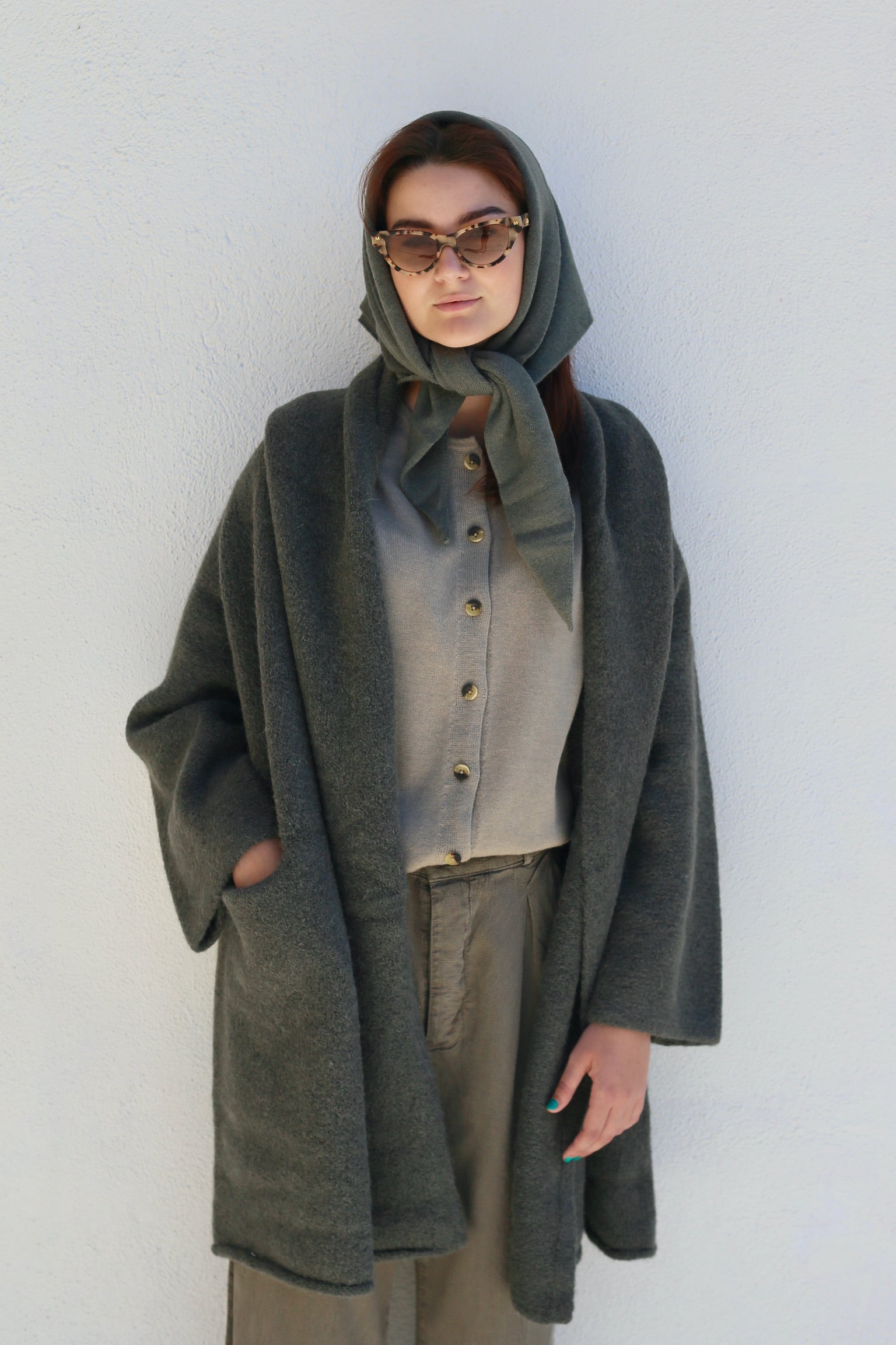 Capote Coat / Loden – ad hoc penticton