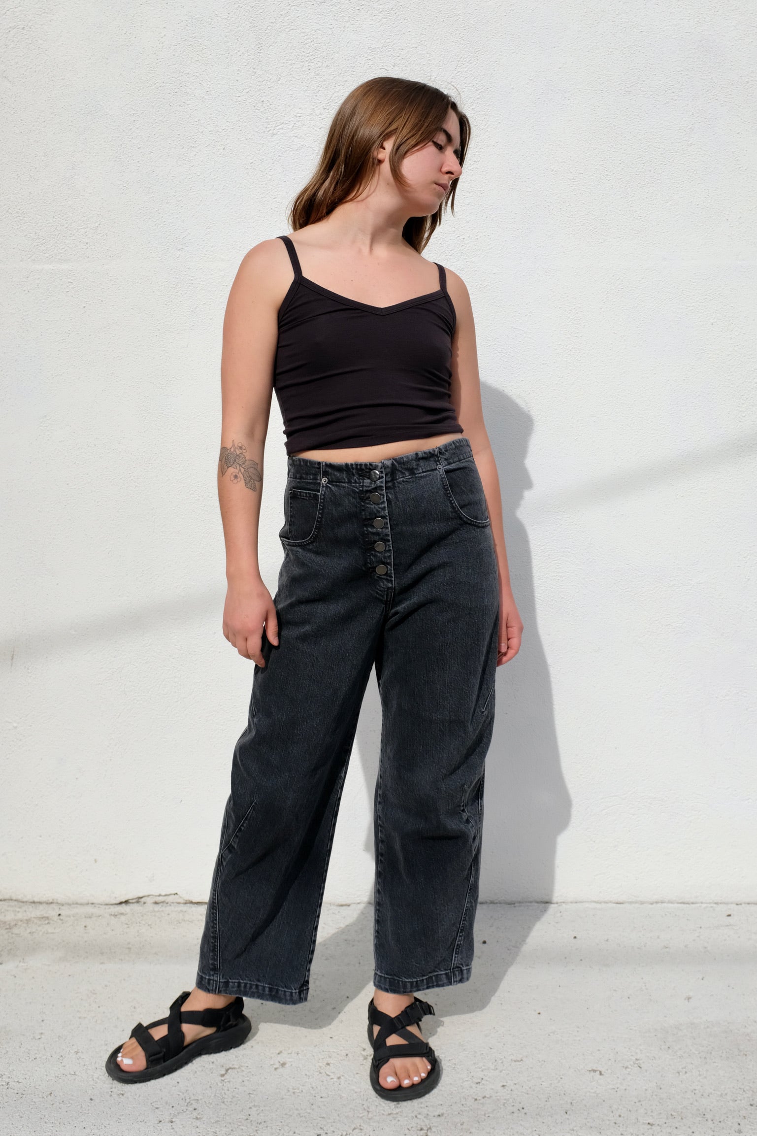 Jungmaven Spaghetti Tank / Black