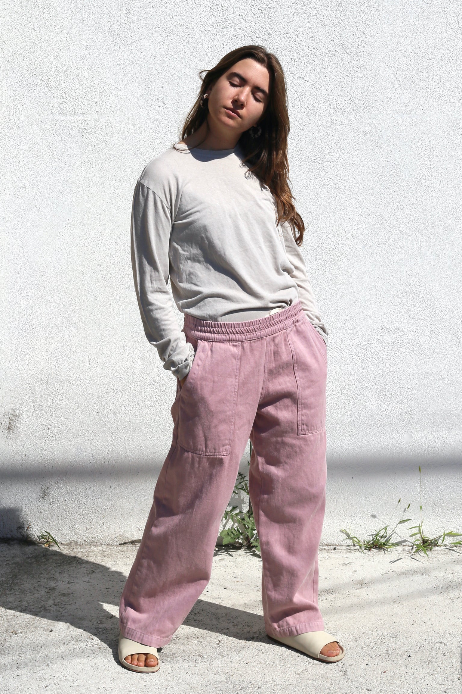 Jungmaven Pavones Long Sleeve Tee / Canvas