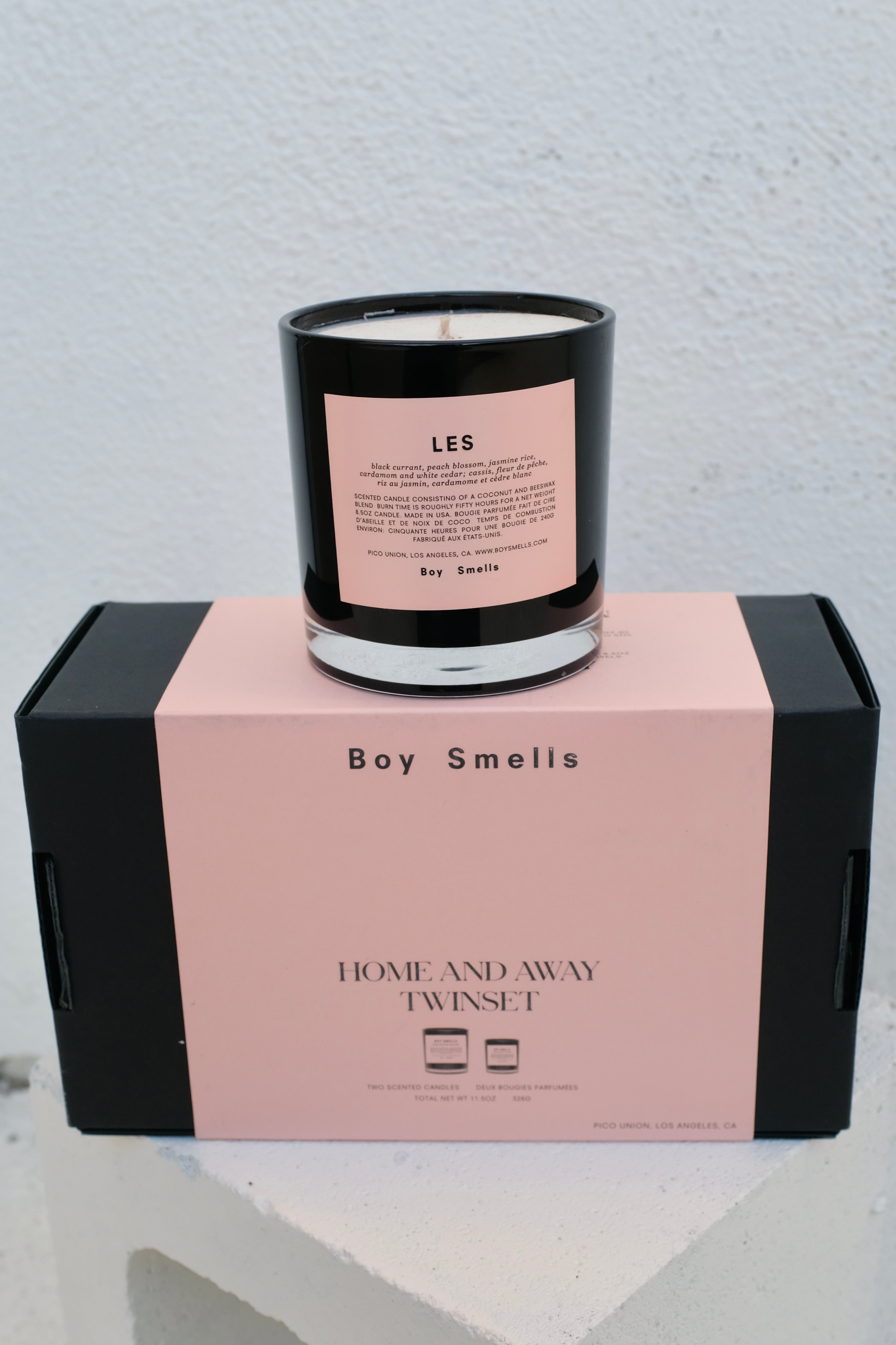 Boy Smells Home & Away Les Candle Set