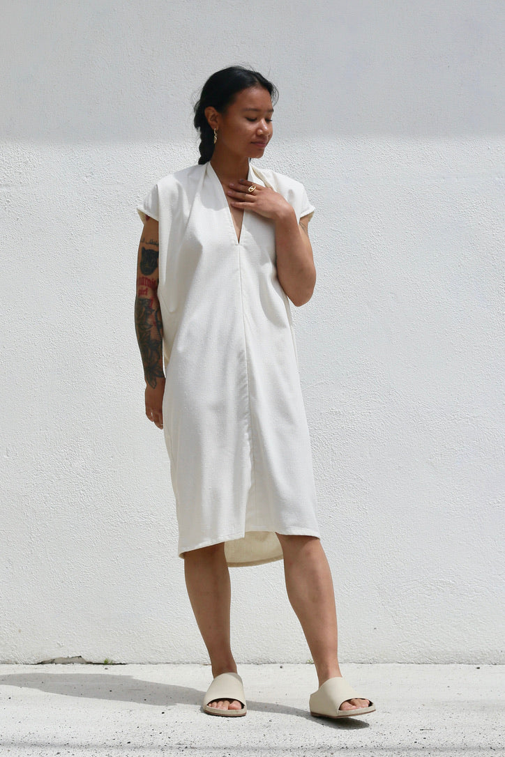 Miranda Bennett Everyday Dress Silk Noil / Natural