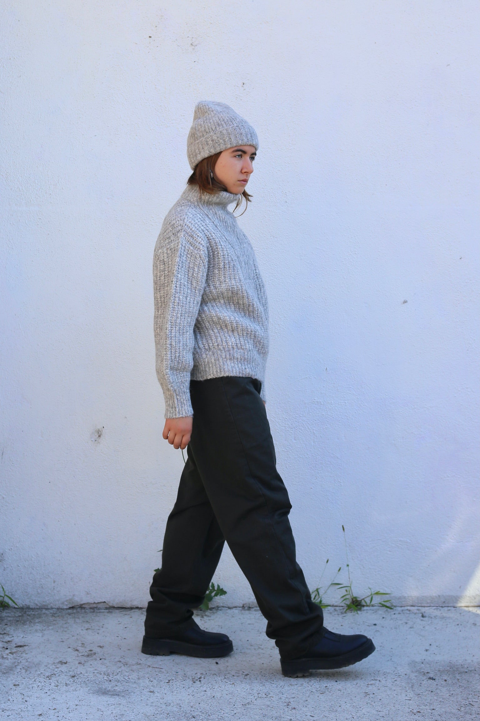 Bare Knitwear Harbour Toque / Grey