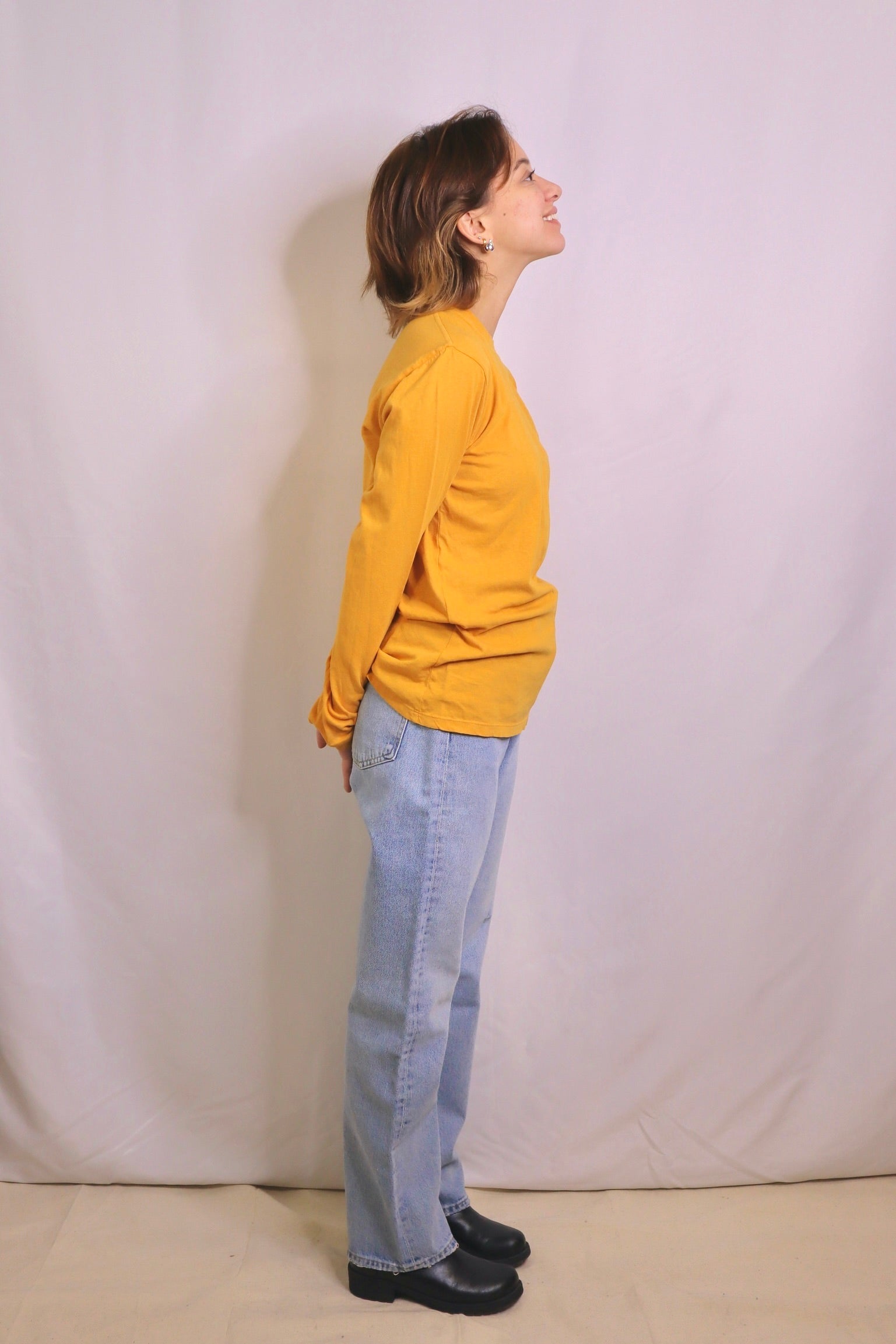 Jungmaven Pavones Long Sleeve Tee / Mango Mojito