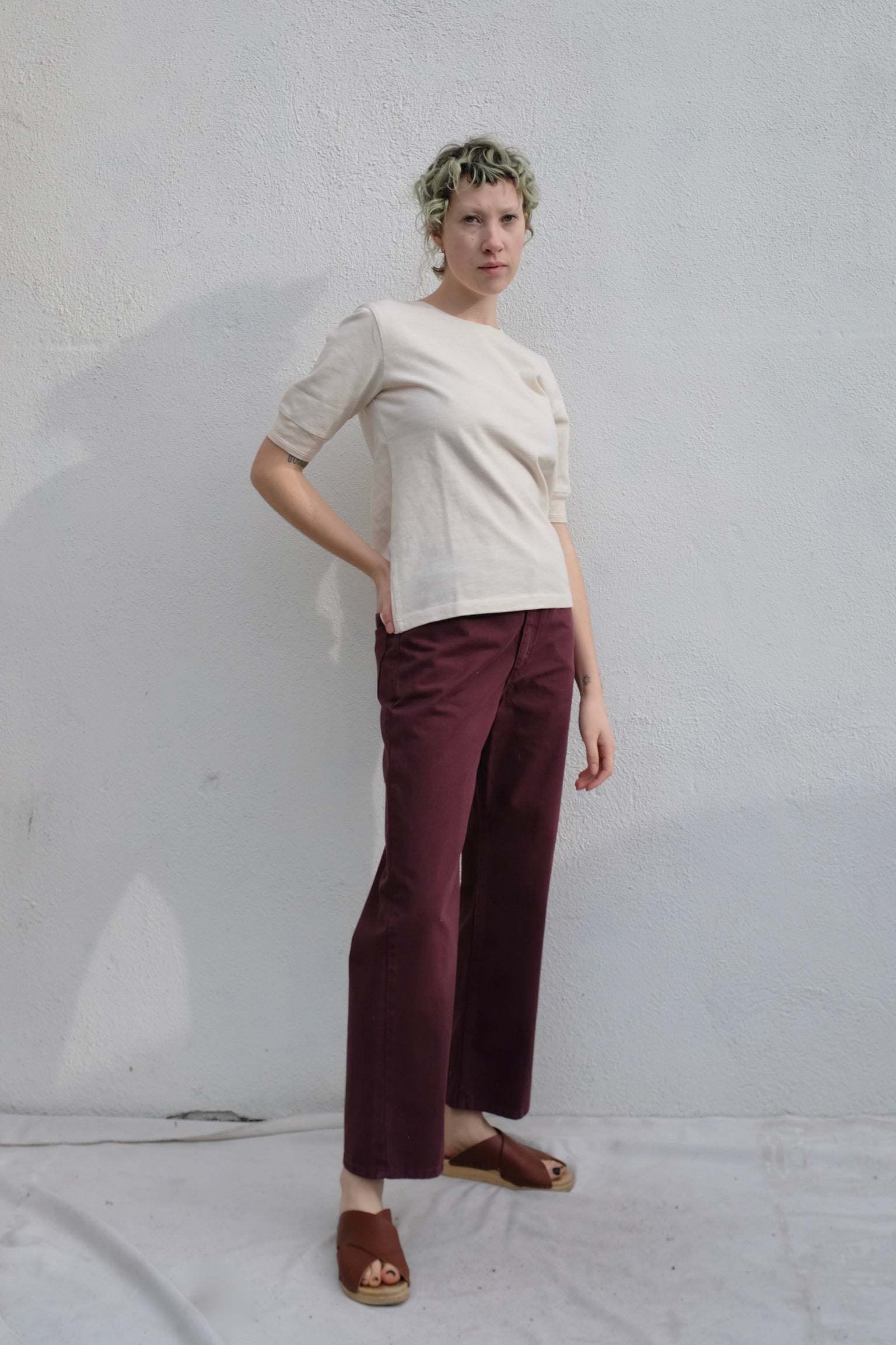Girls of Dust Club Tee Short Sleeve / Off White