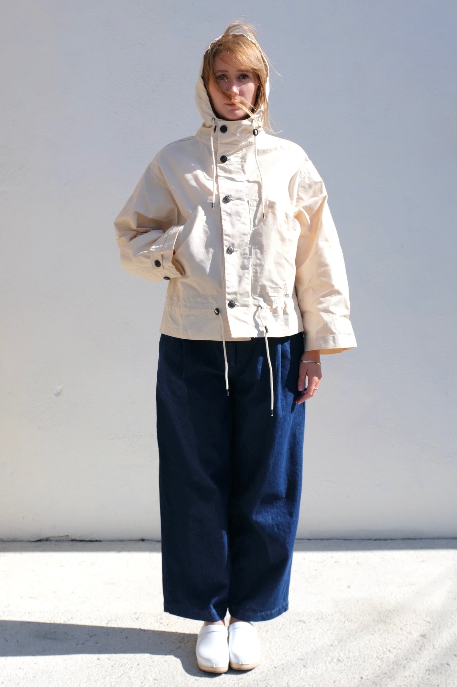 Girls of Dust Nuclear Rain Jacket / Natural