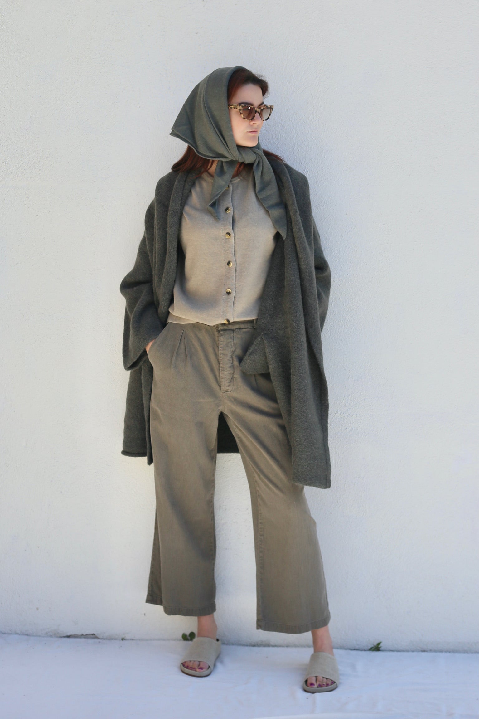 Capote Coat / Loden