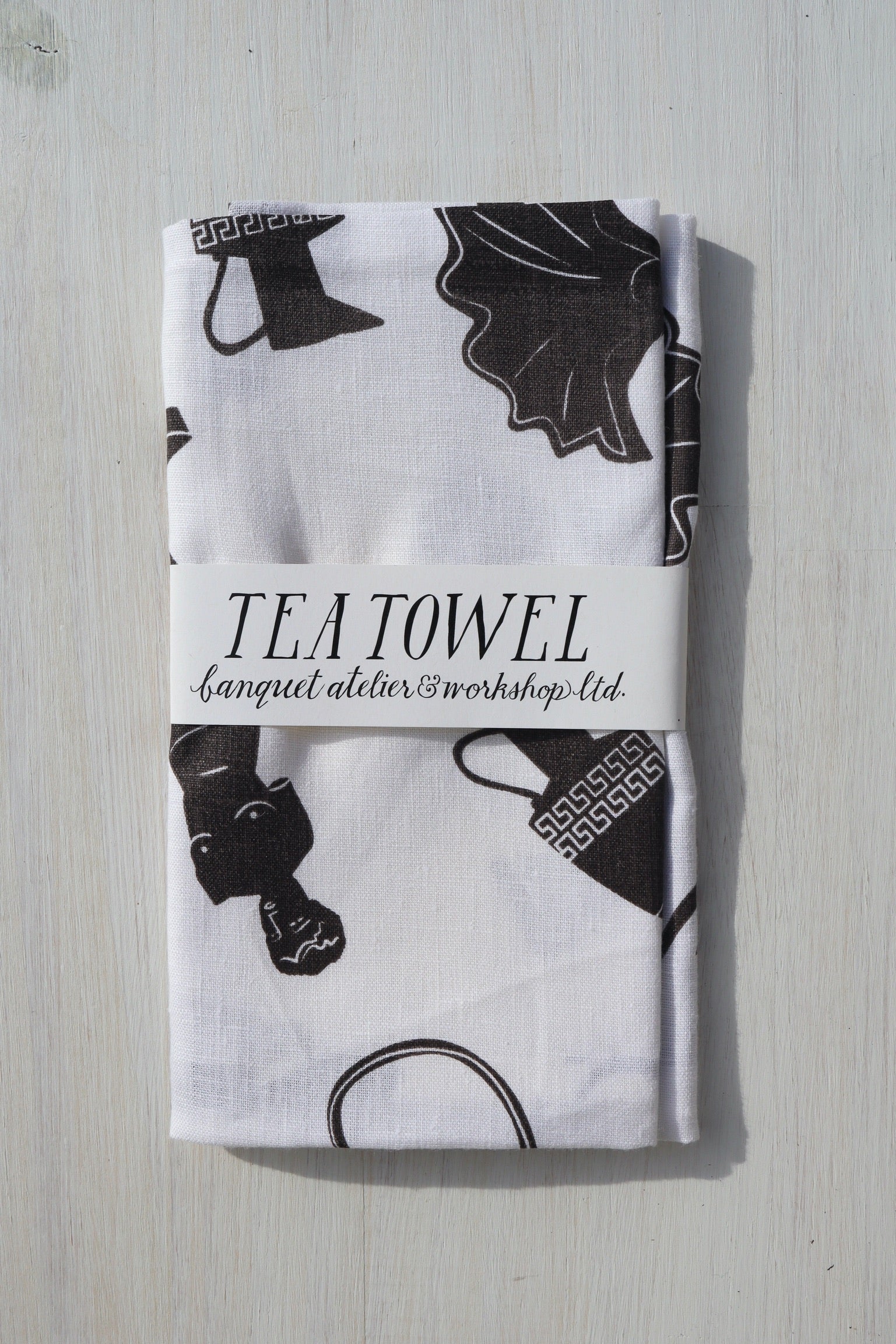 Banquet Linen Tea Towel / Ancients