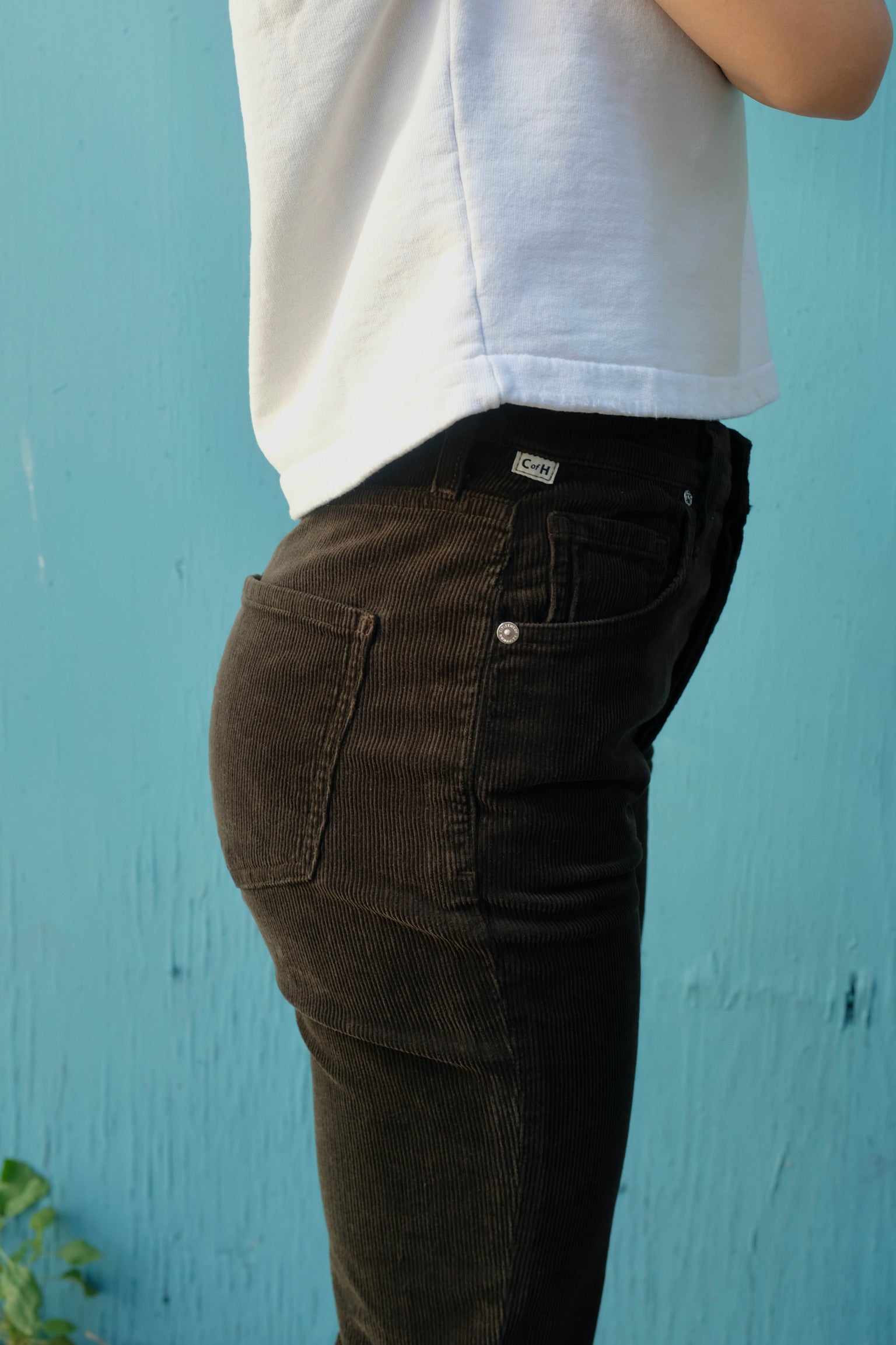 CoH Jolene High Rise Straight / Kelp