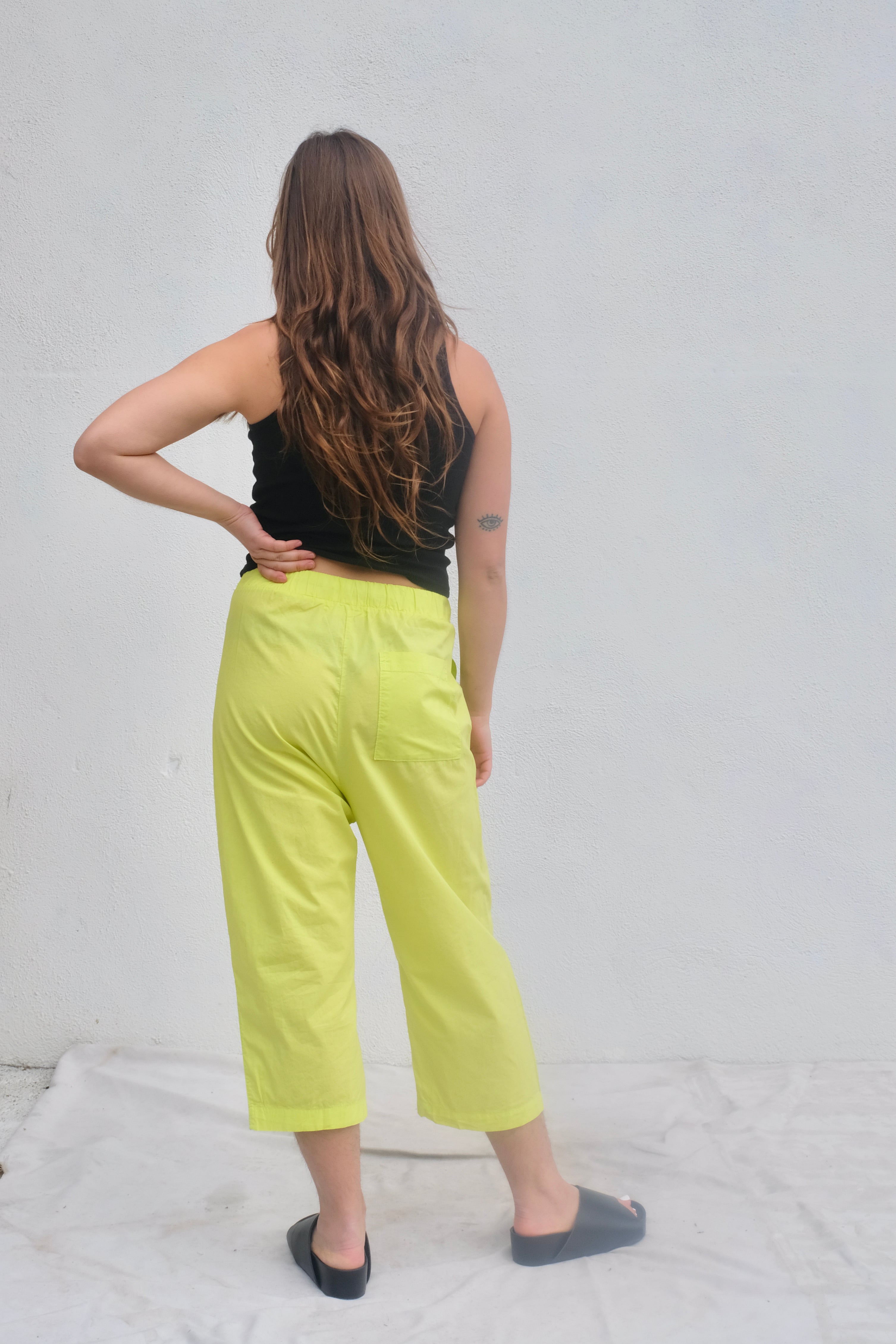 Stateside Poplin Love Pant / Pear