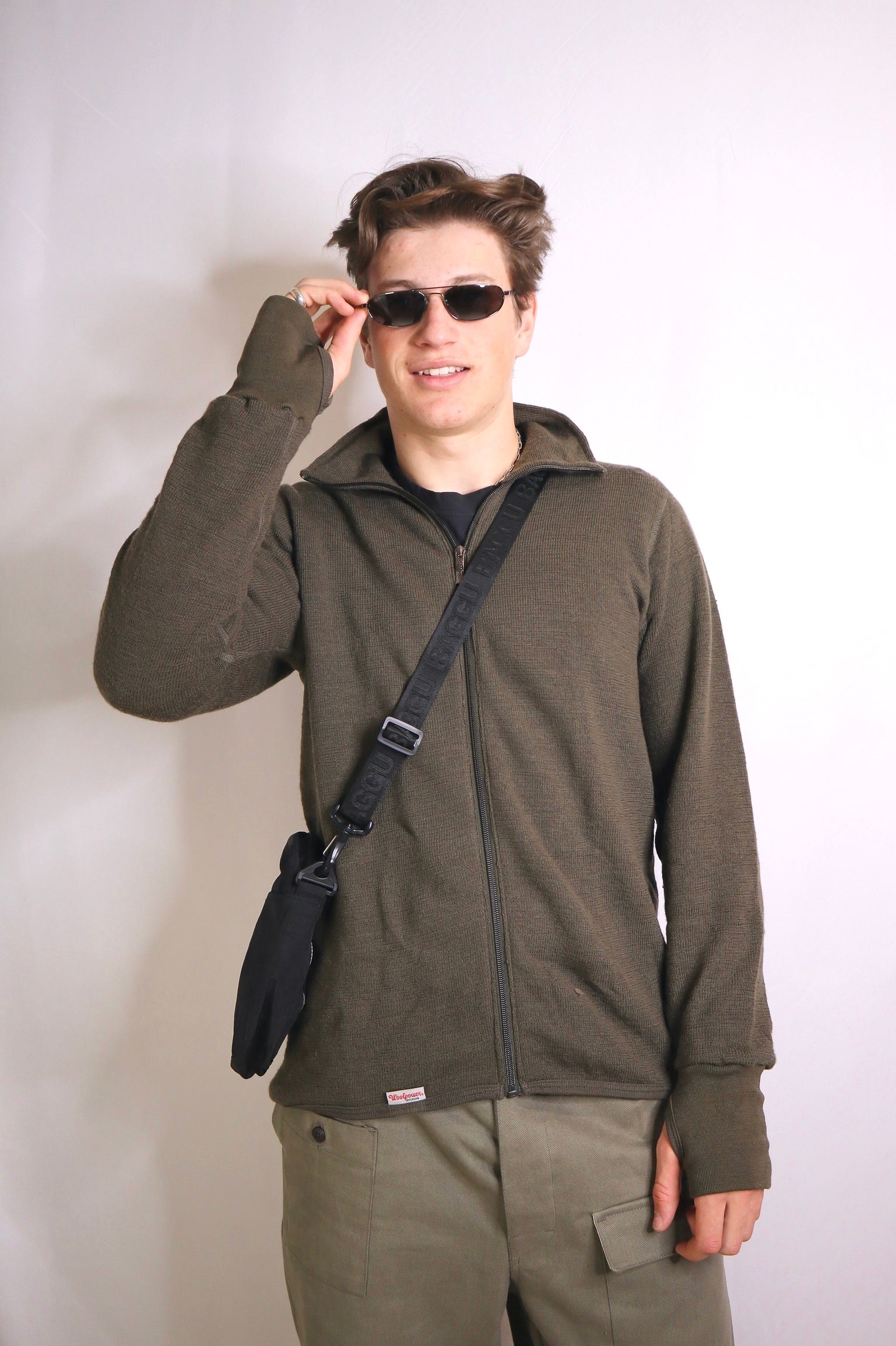 Woolpower Full Zip Jacket 400 / Pine Green