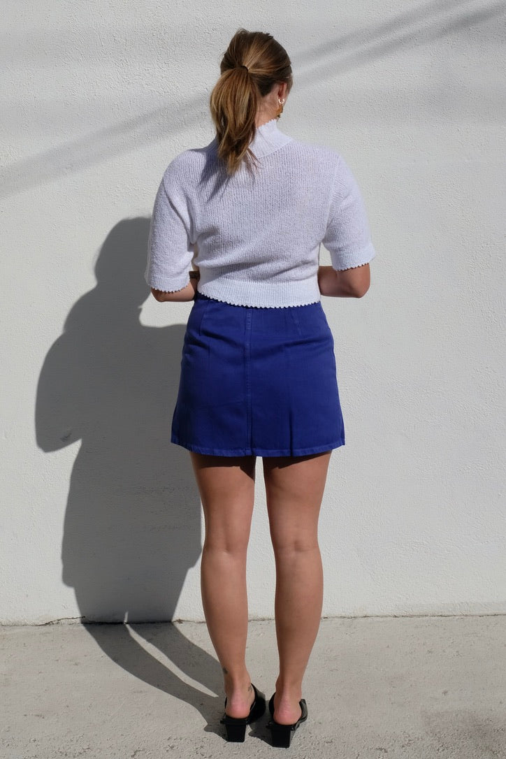 Jungmaven Vassar Skirt / Grape Soda