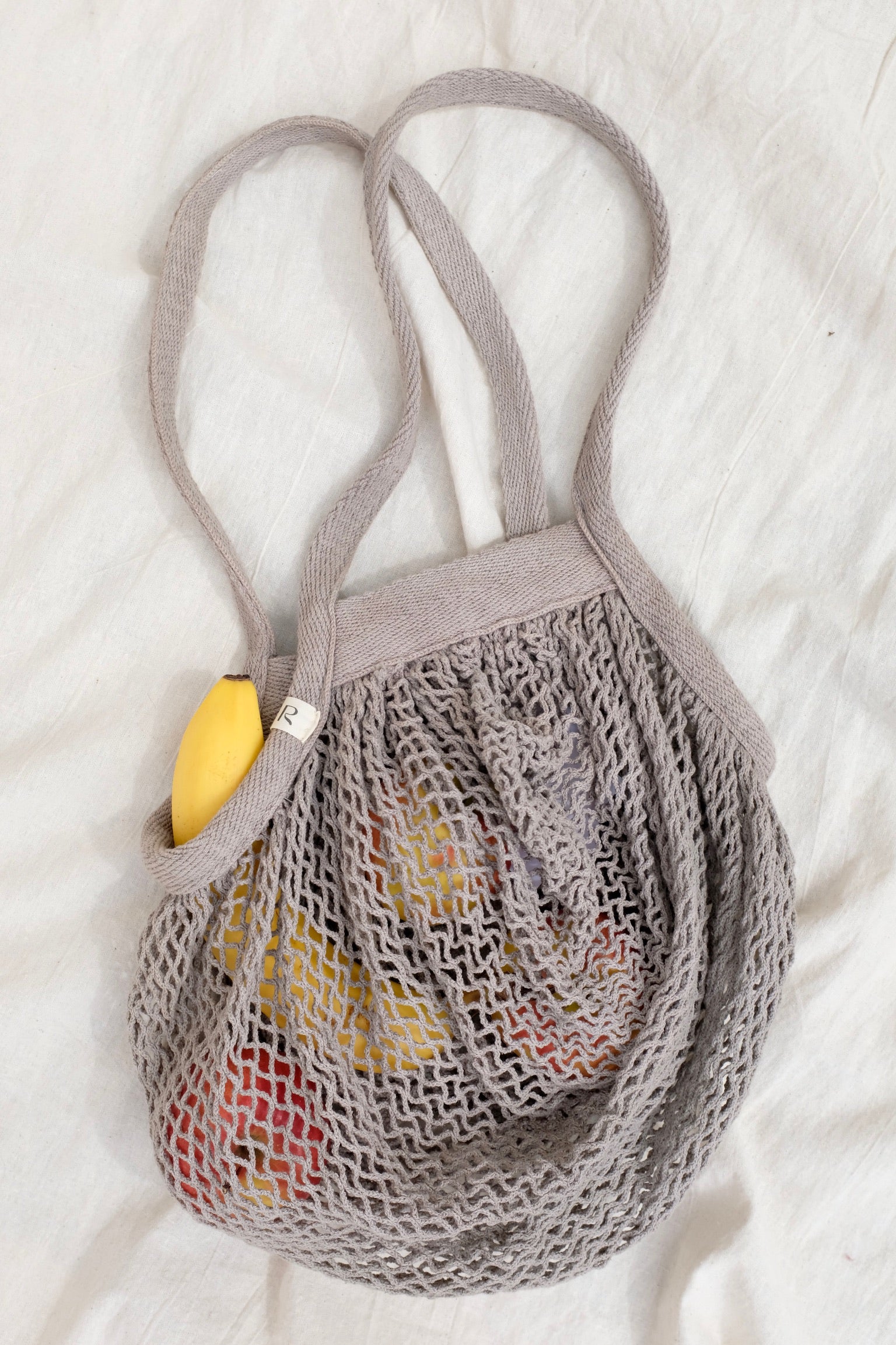 Roem Textiles Organic Cotton Market Bag, Sumac + Iron