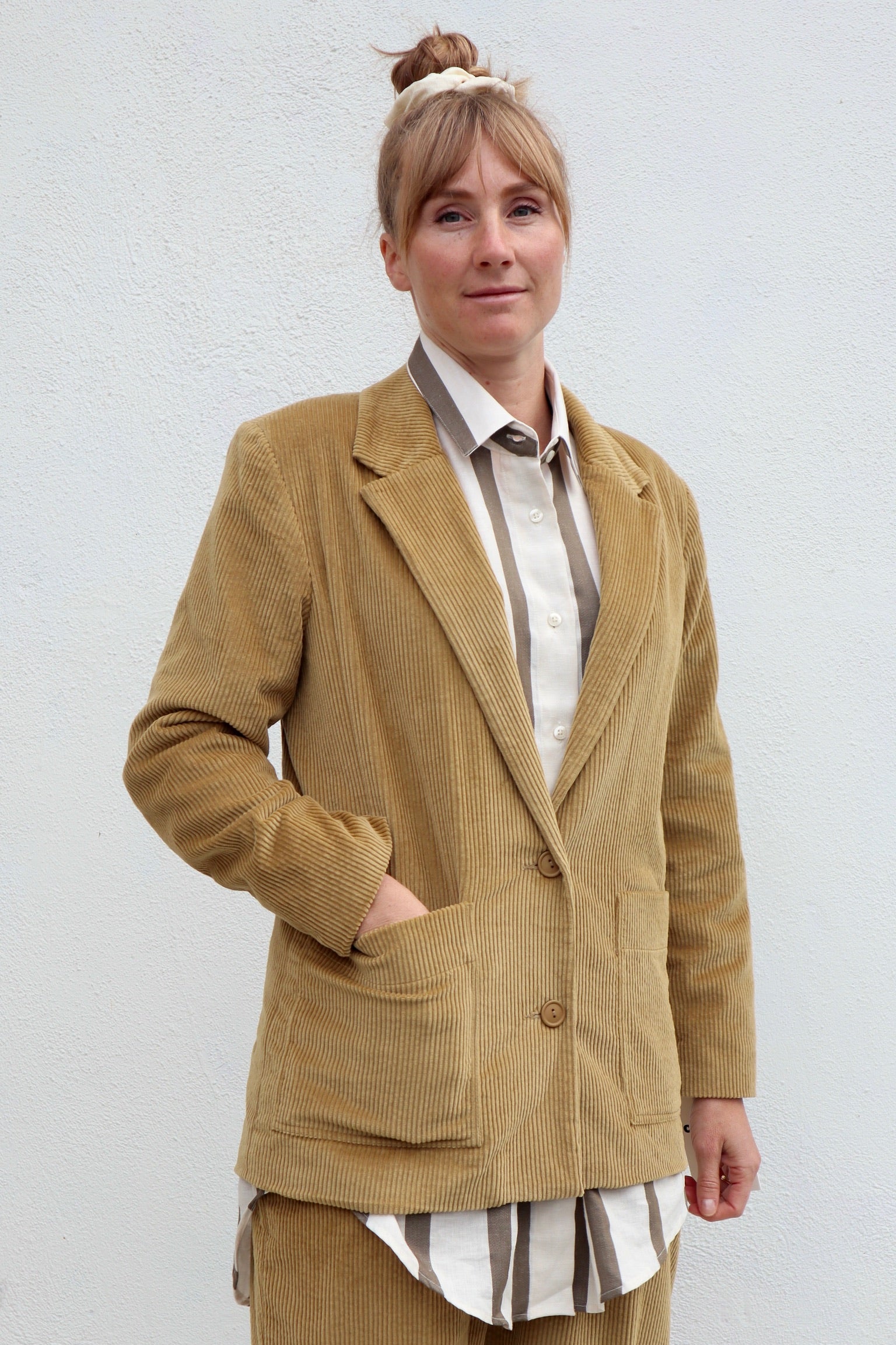 Eve Gravel Romeo Blazer / Sepia
