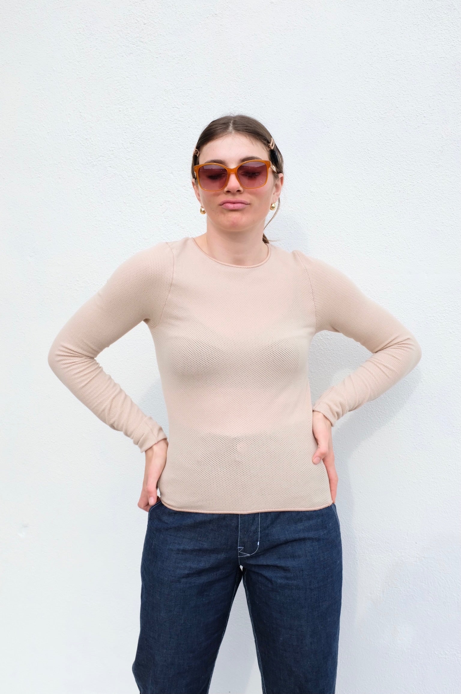 Baserange Odea Longsleeve / Beige