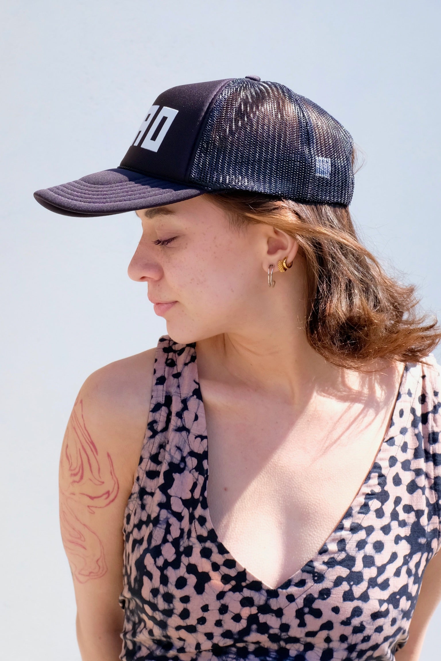 Clare V. Trucker Hat / Ciao