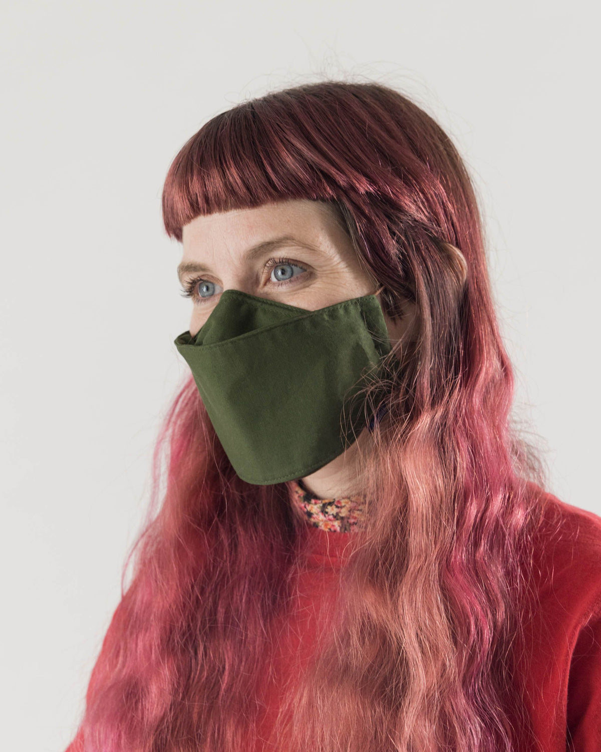 BAGGU Fabric Mask Set Loop / Heather